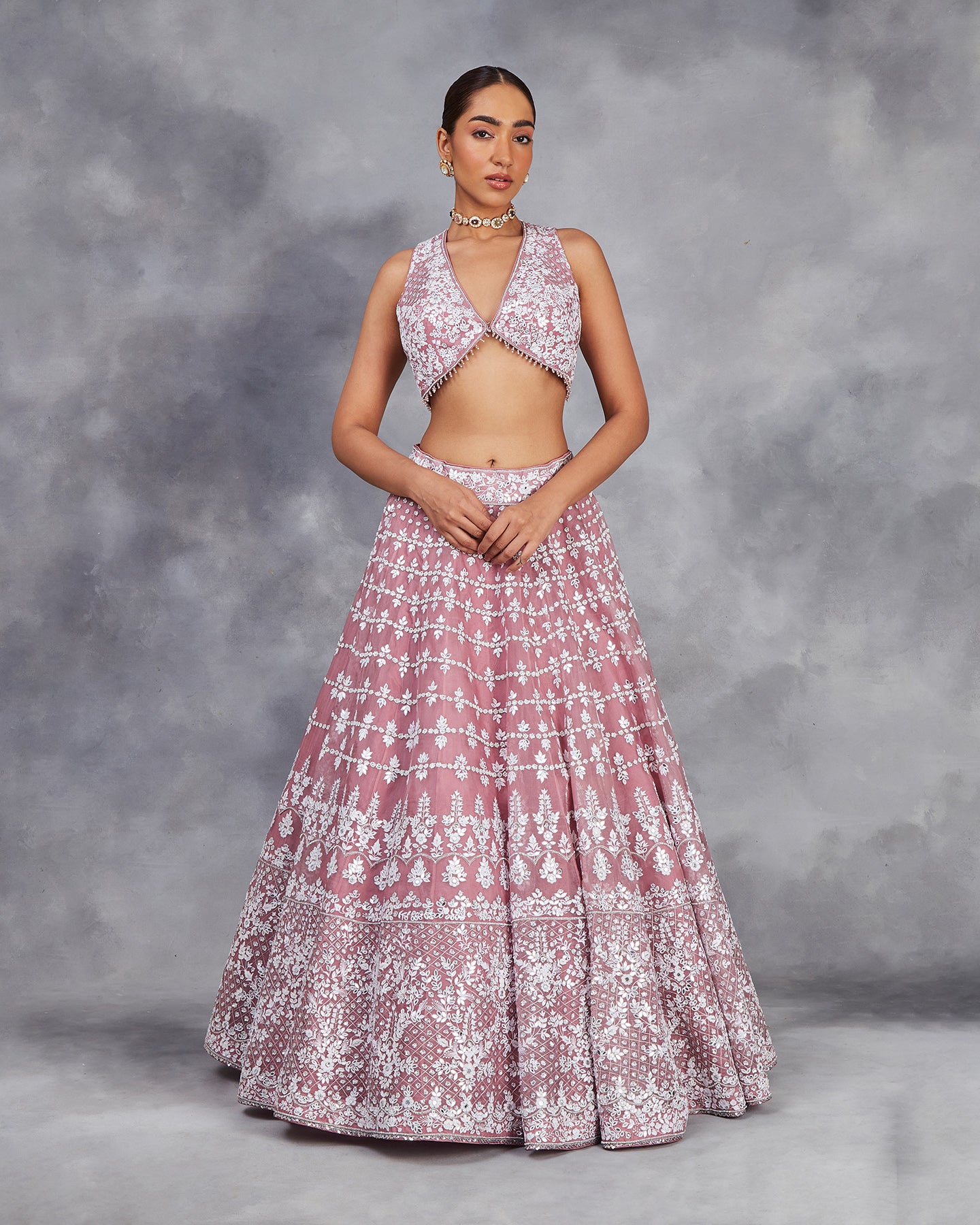 mehwish lehenga set