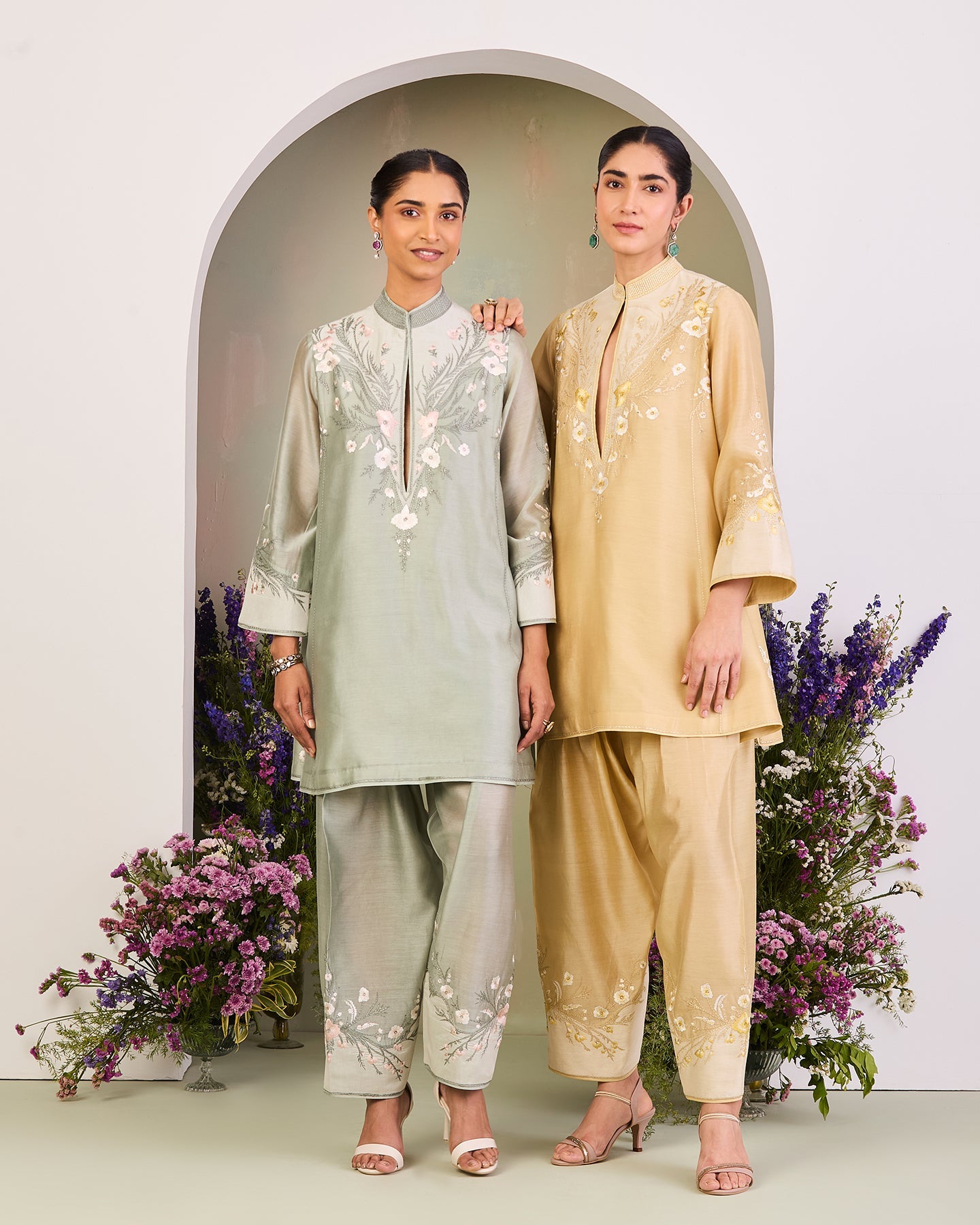 zina short kurta set