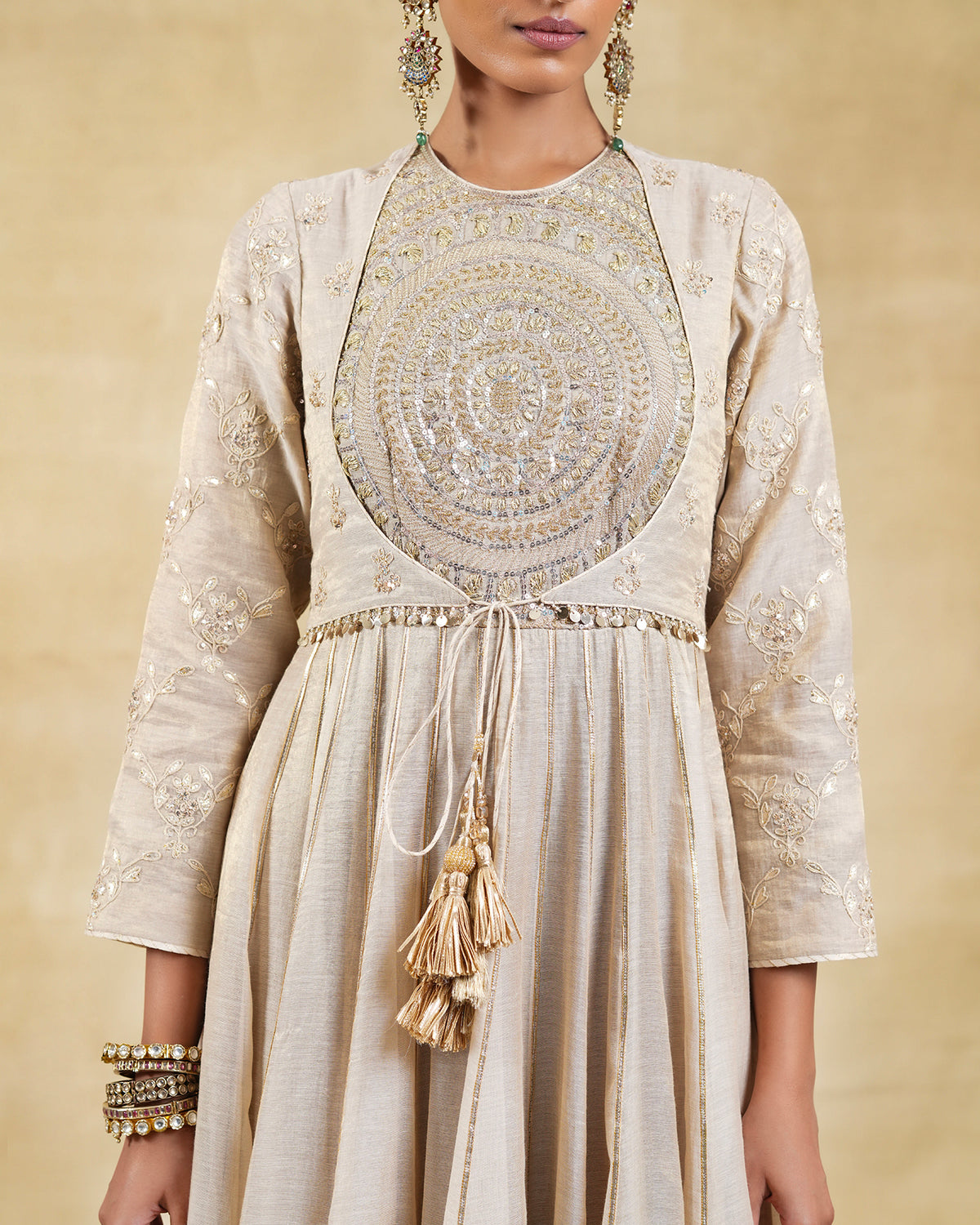 Sadaf Long Anarkali Set