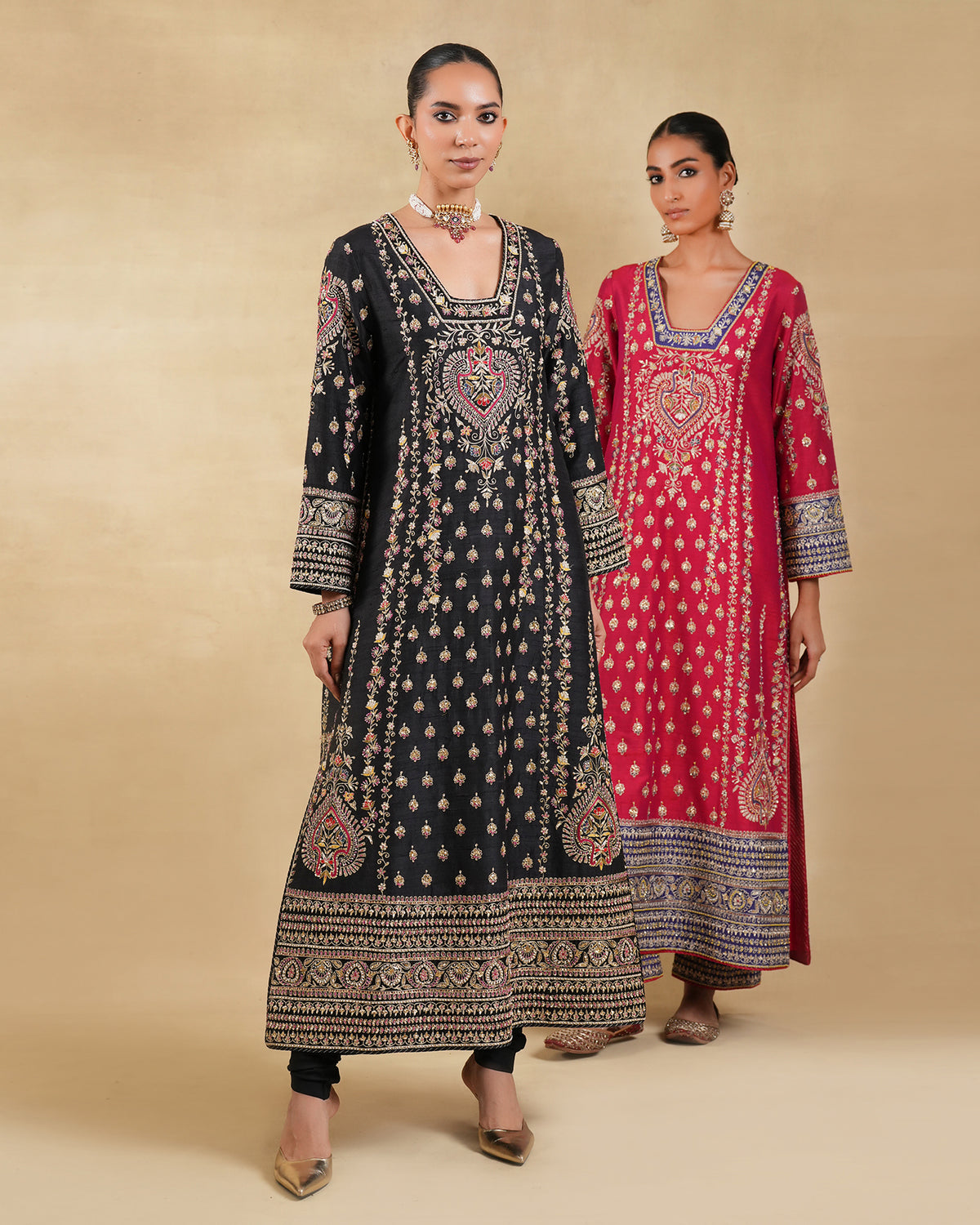 Dilnashin Long Kurta Set