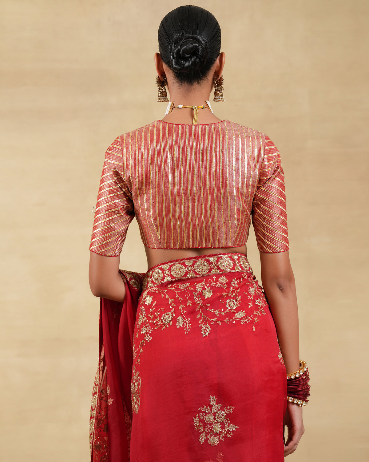 Surkh Khwaab Saree Set