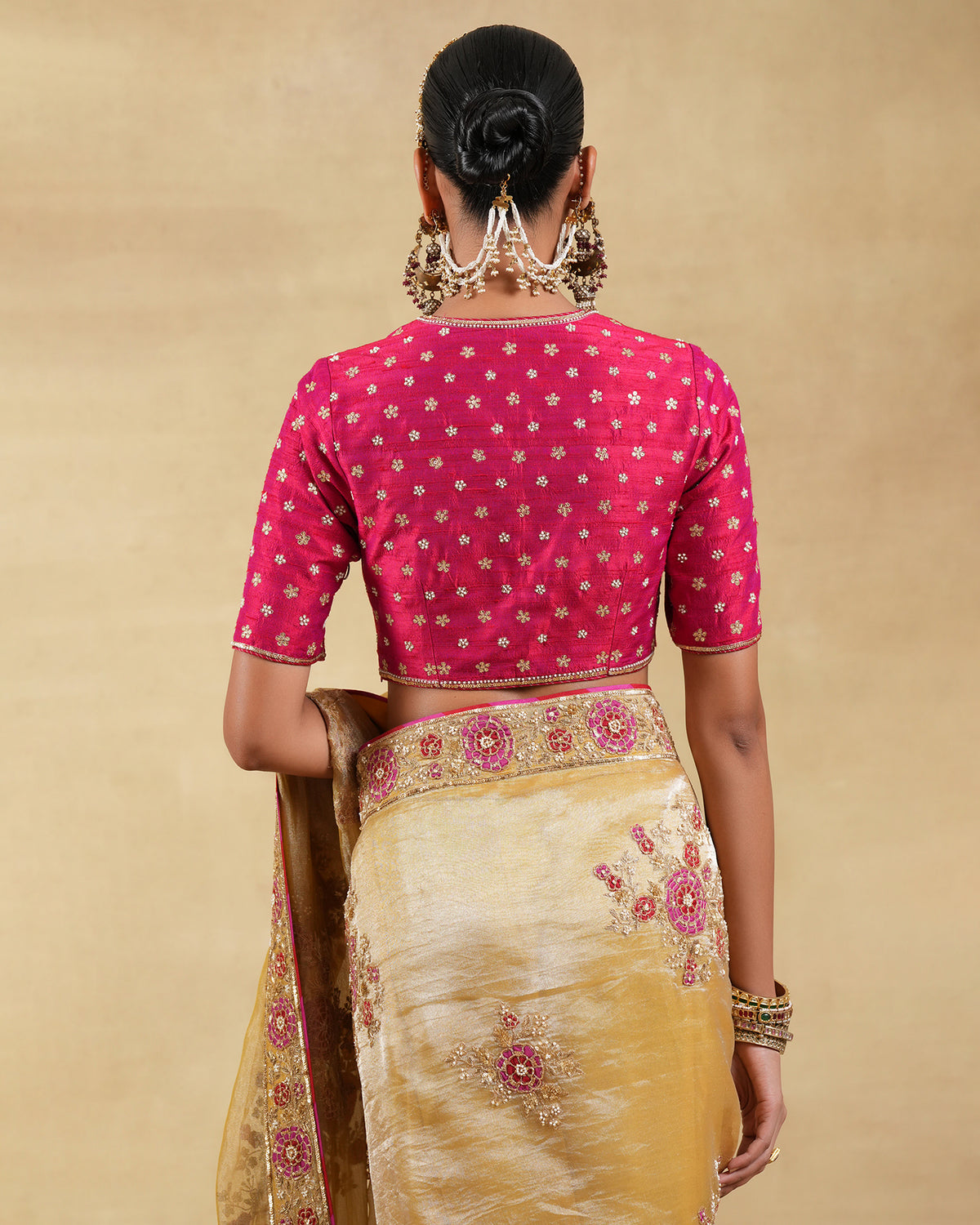 Guldaudi Saree Set