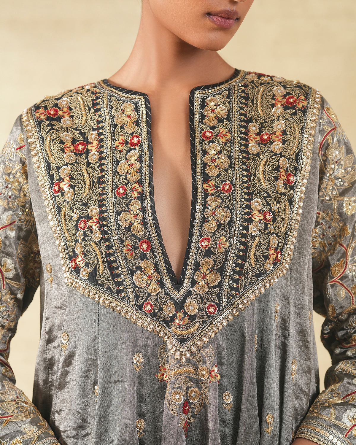 Raat Short Anarkali Set
