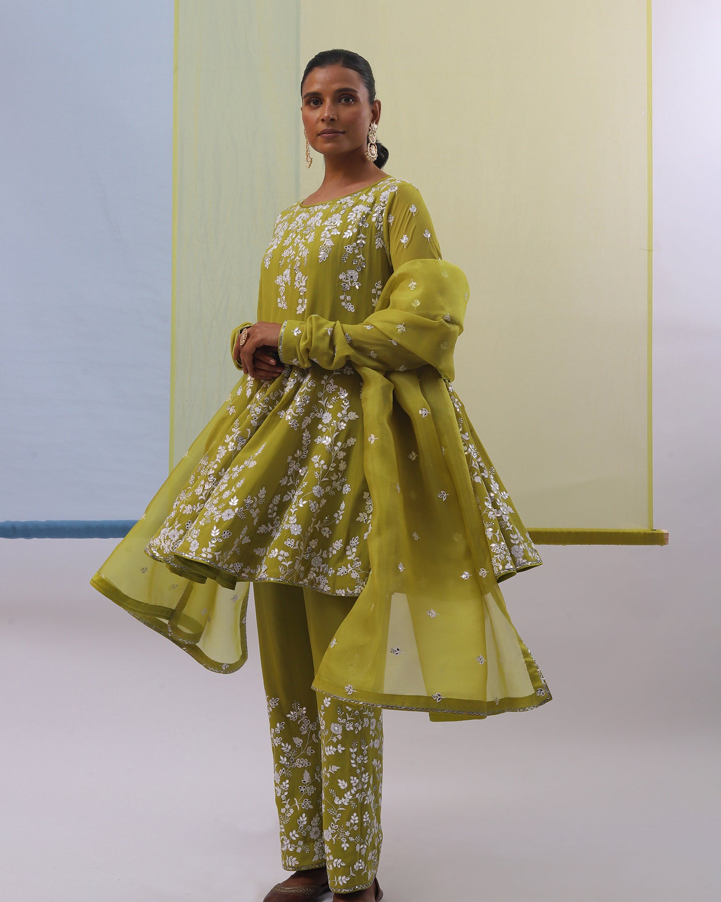 Rooh Short Anarkali Set