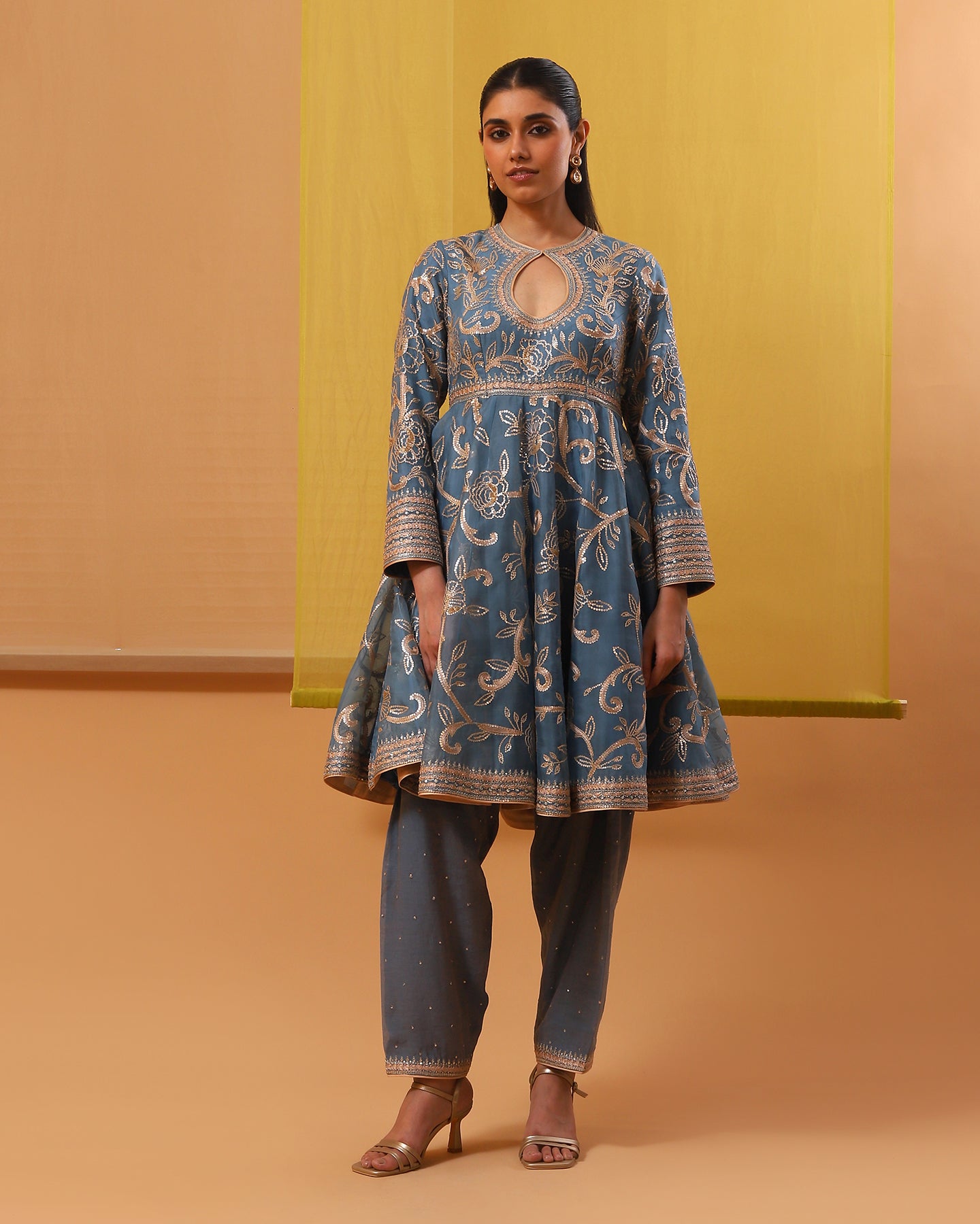 Layla Short Anarkali Set