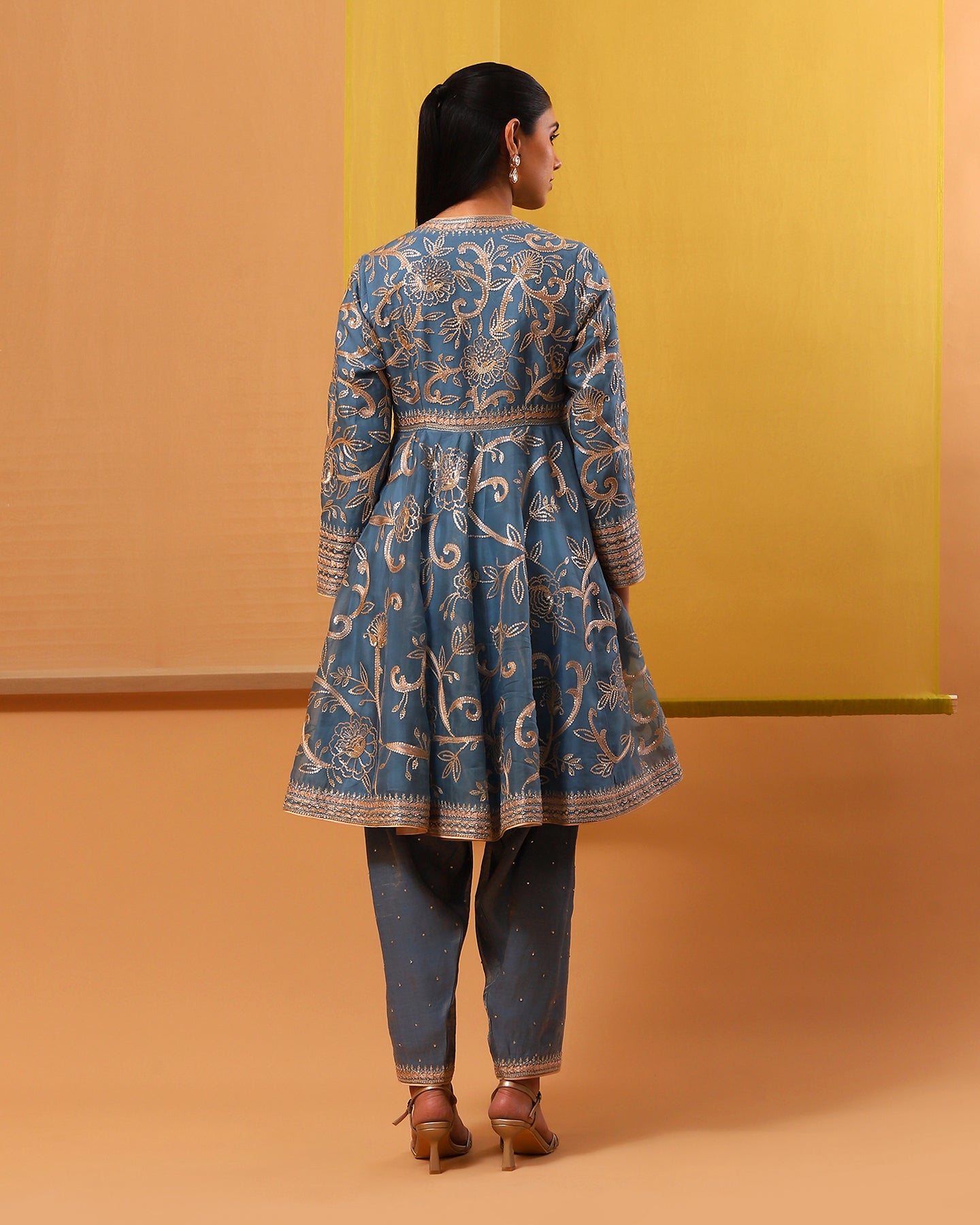 Layla Short Anarkali Set