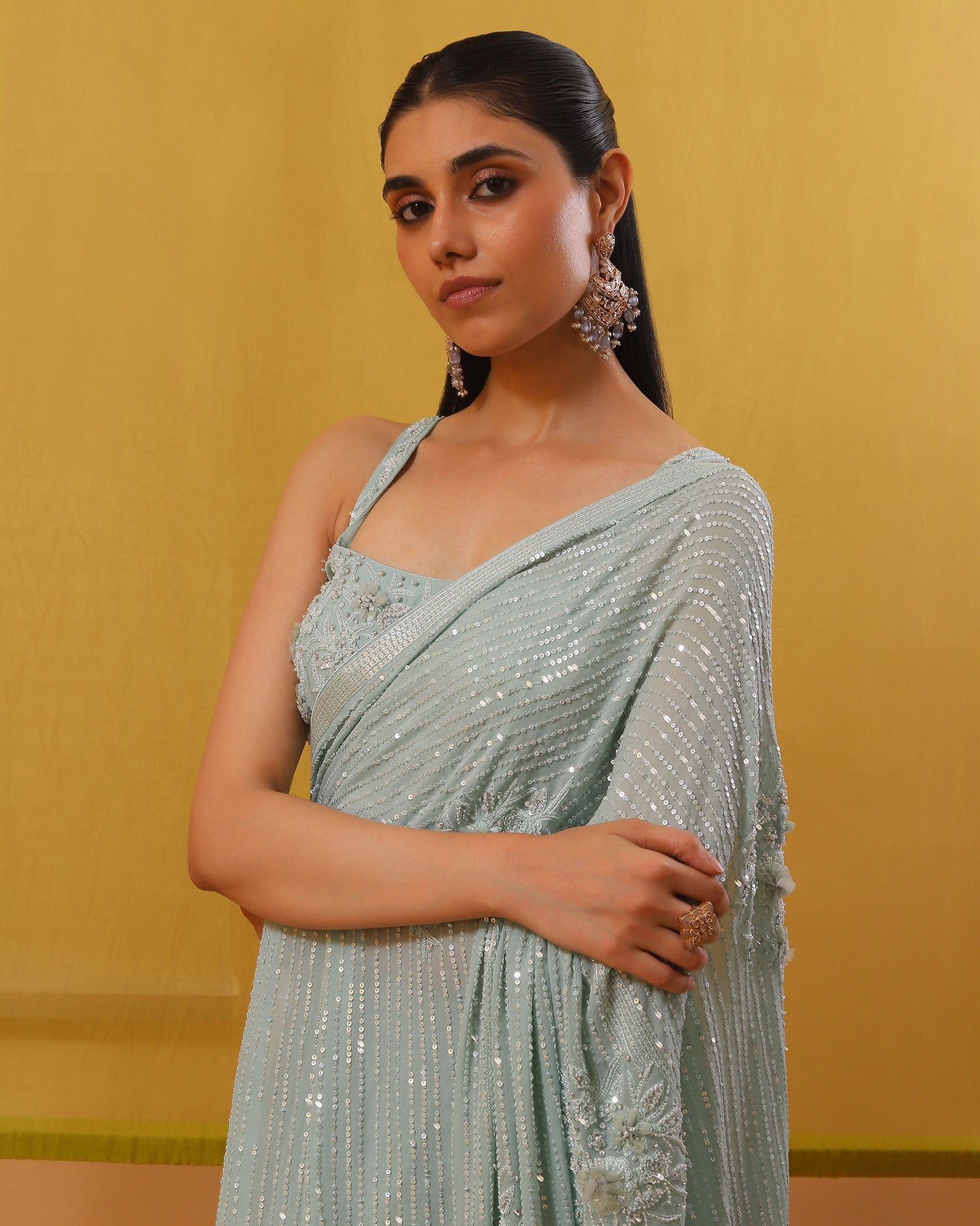alina saree set