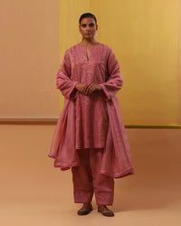 isbah short kurta set