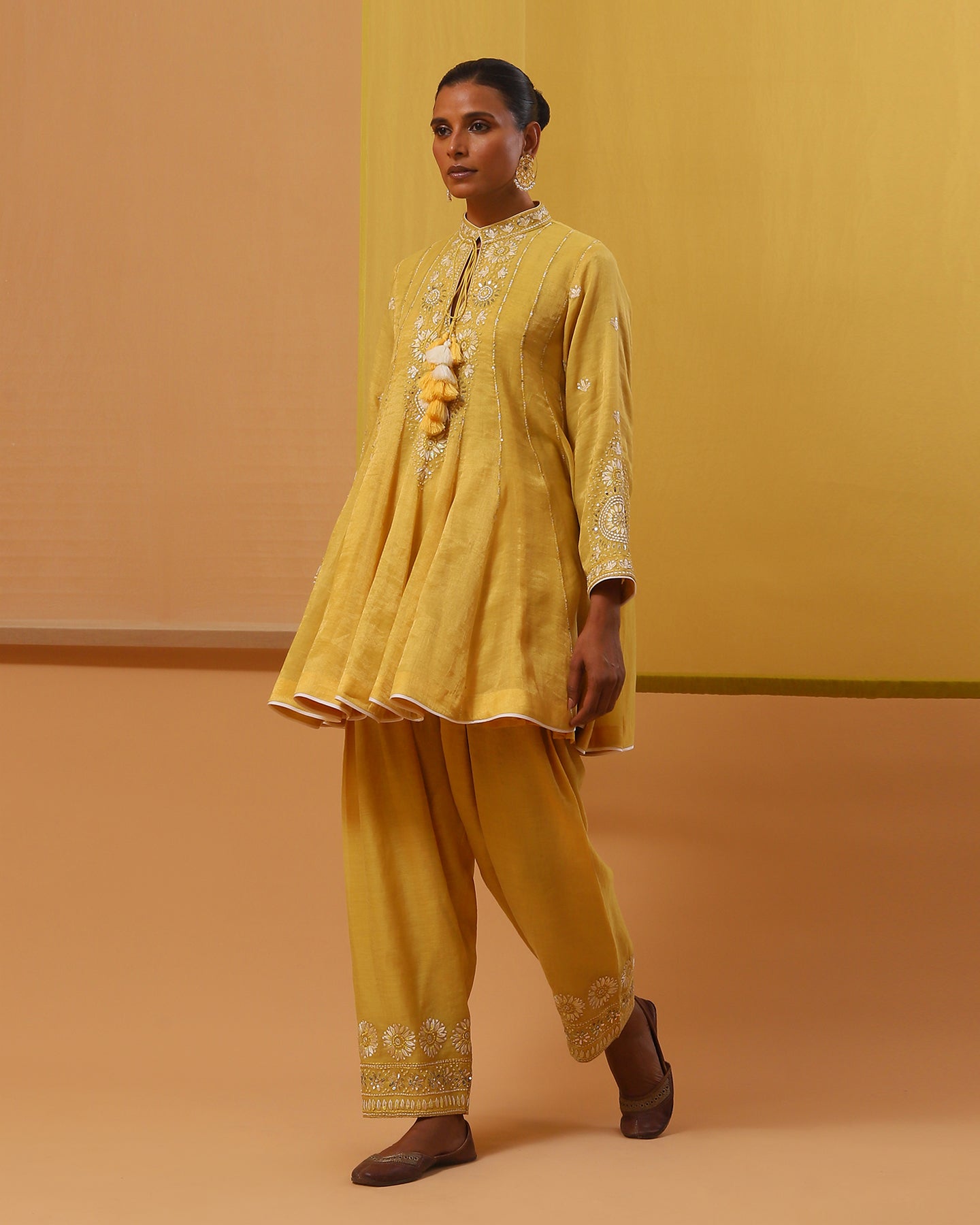 Feba Short Anarkali Set