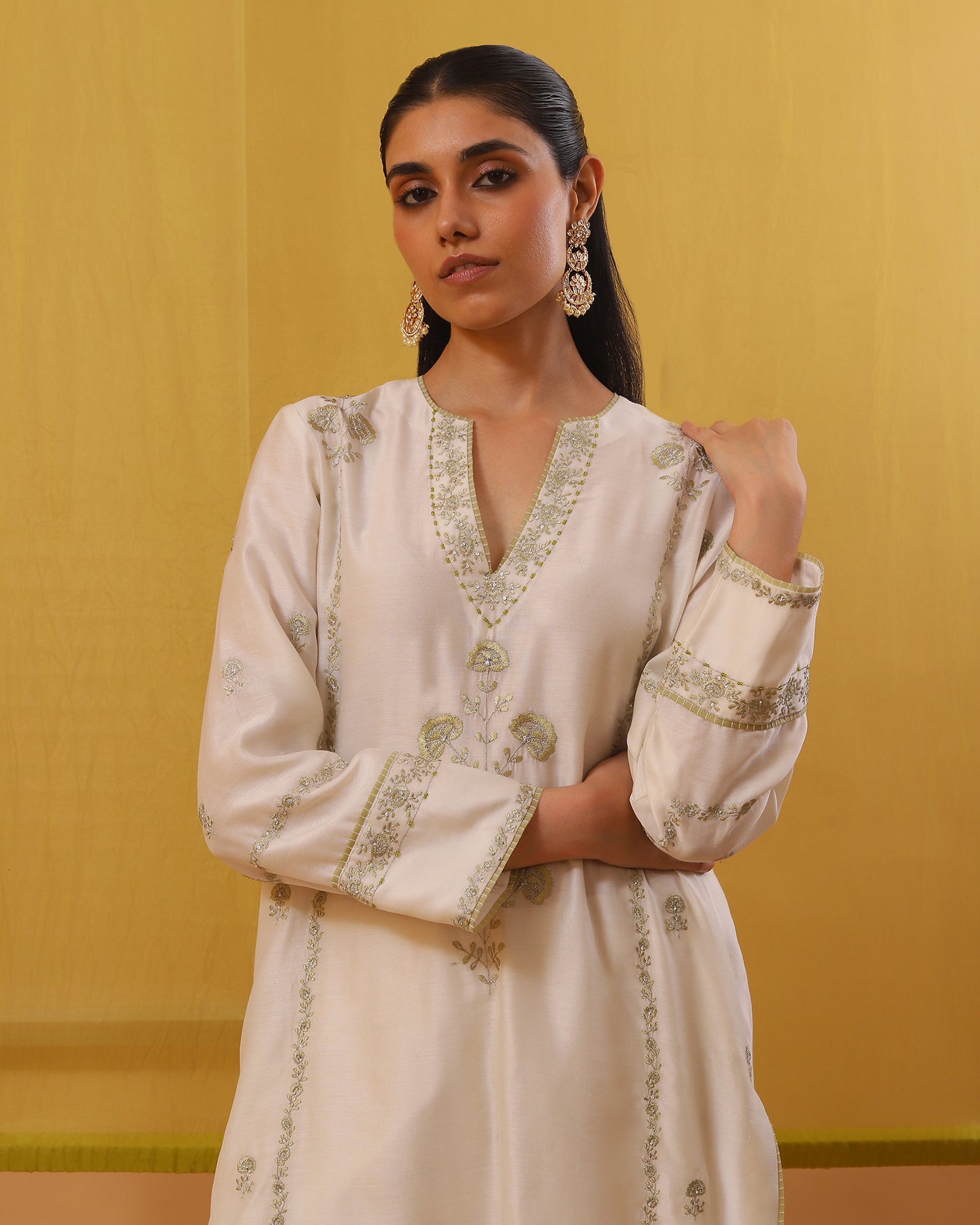afni long kurta set