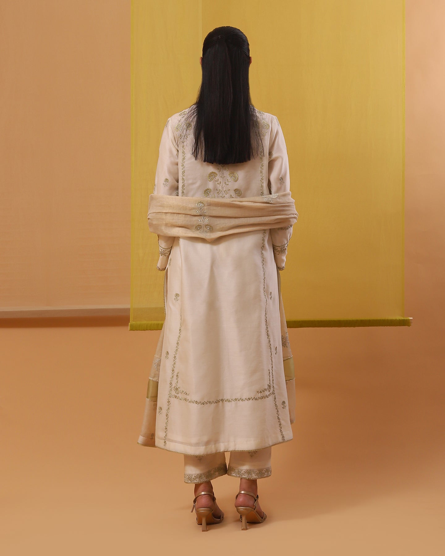 afni long kurta set