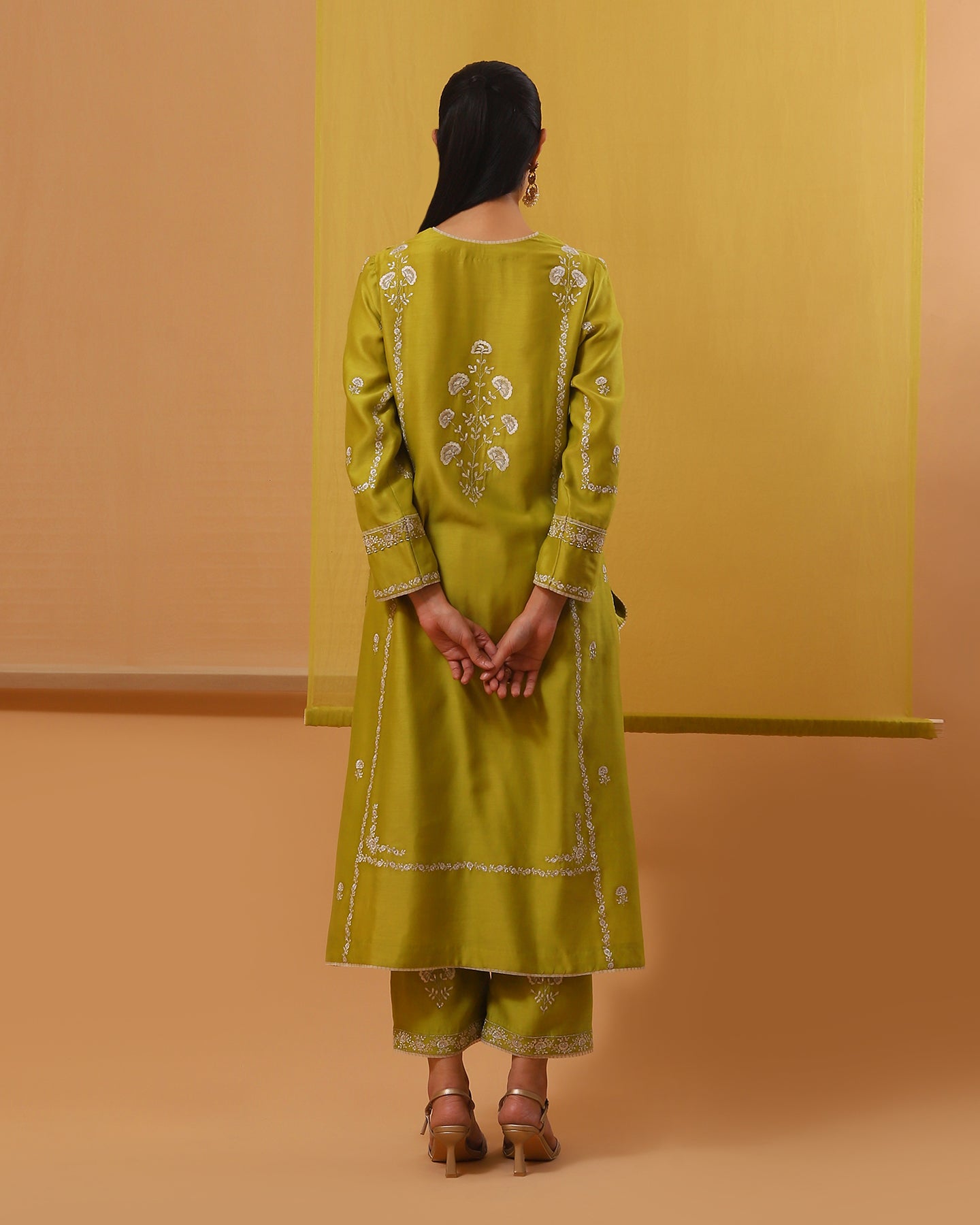 aiza long kurta set