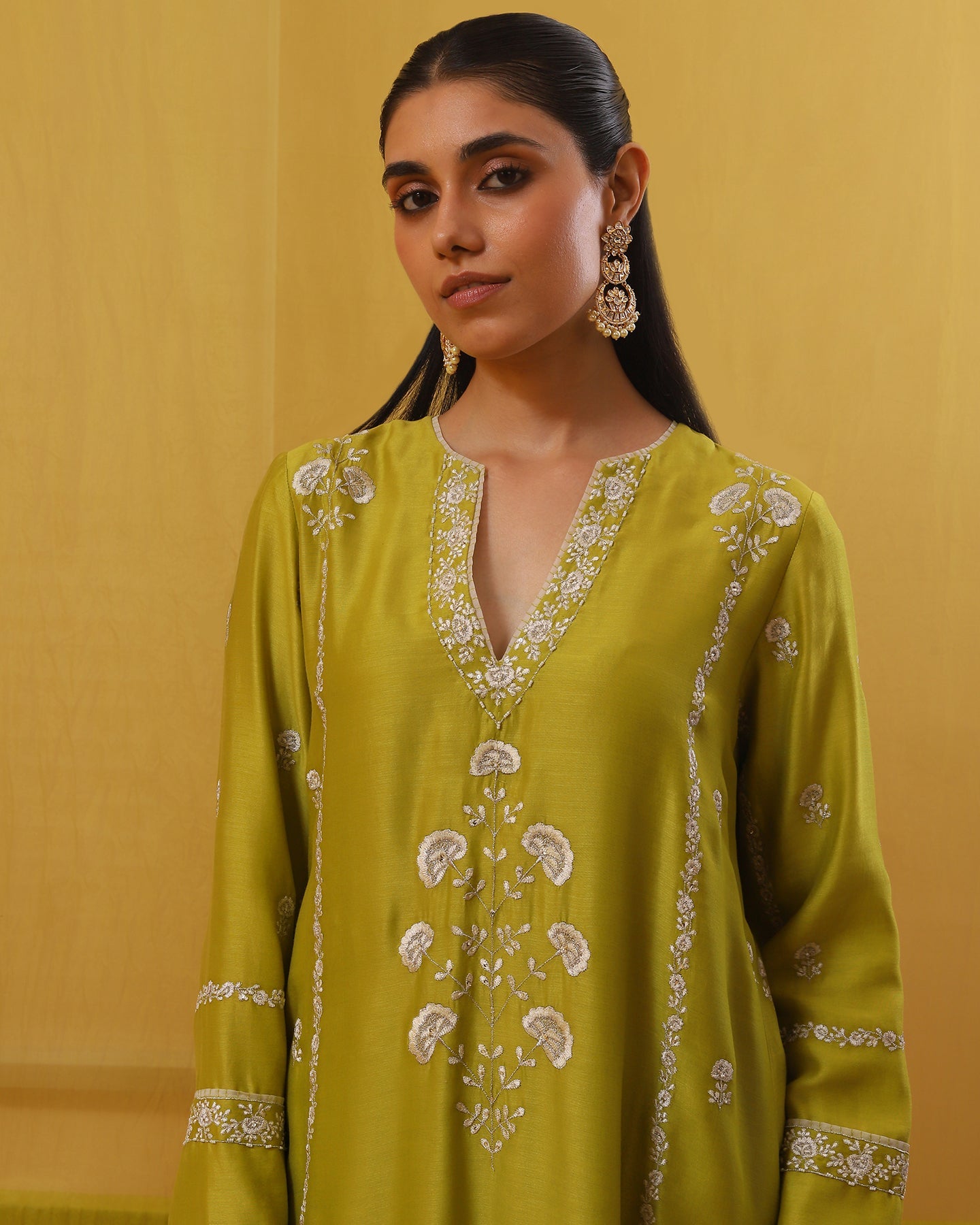 aiza long kurta set