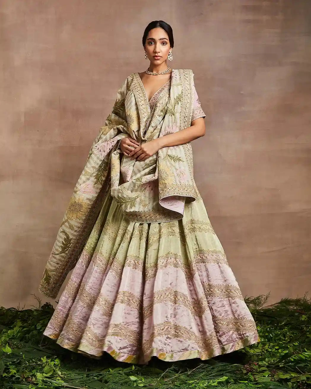shayla lehenga set multi coloured