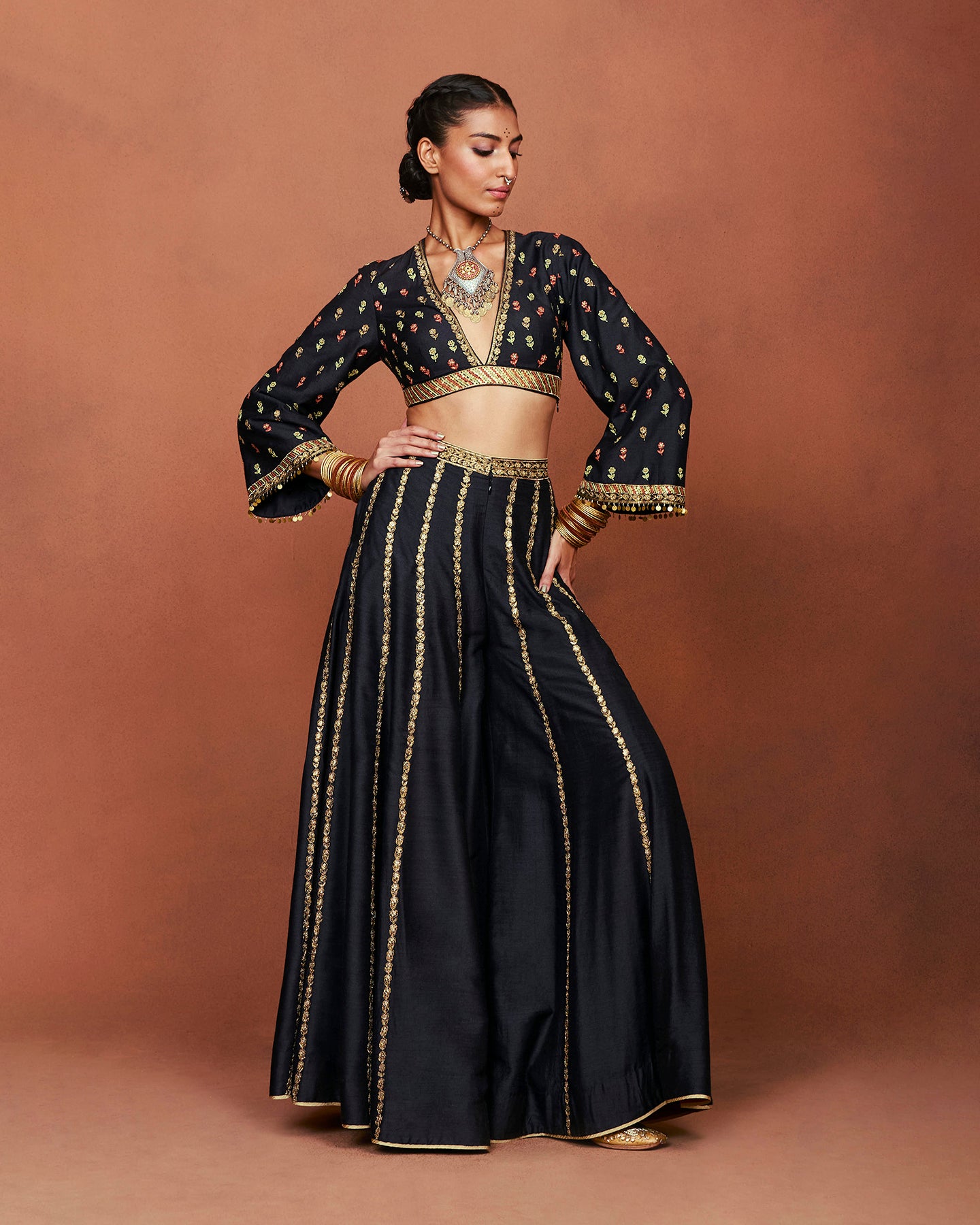 Rewa Sharara Set