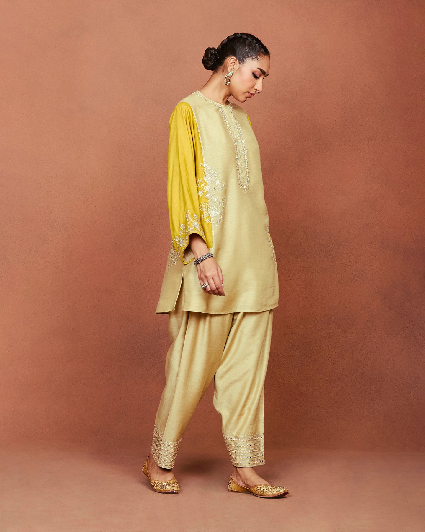 Shai Beige Tunic Set