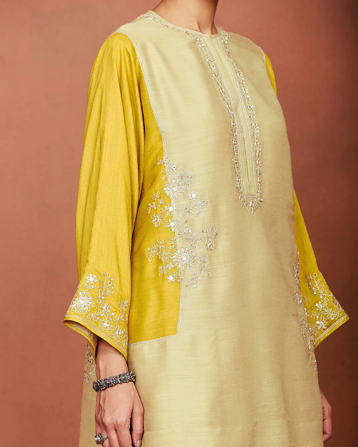 Shai Beige Tunic Set