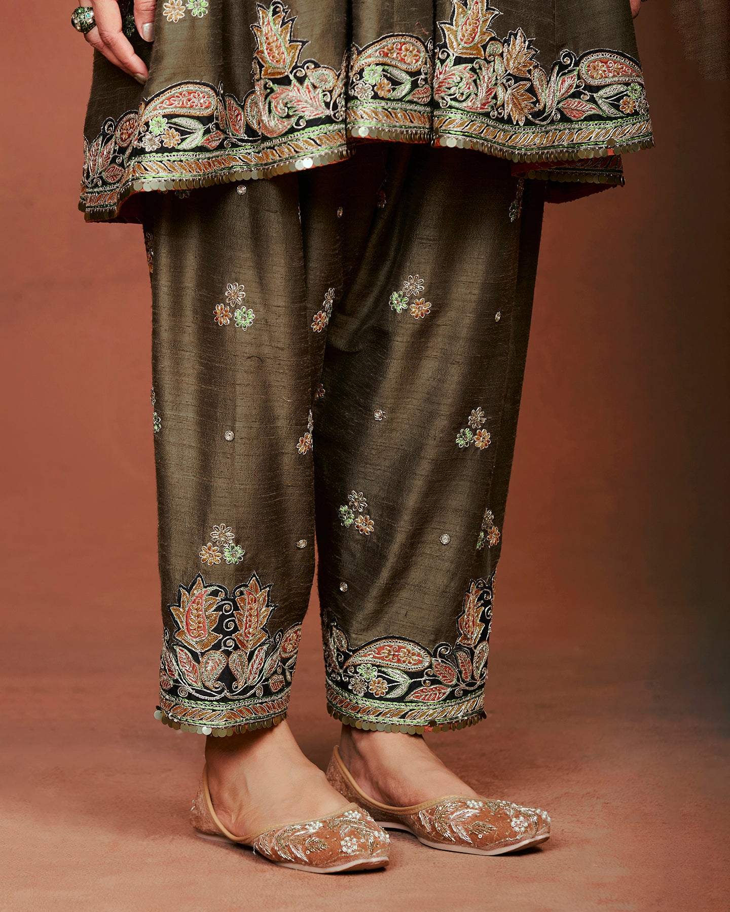 Kohra Short Anarkali Set