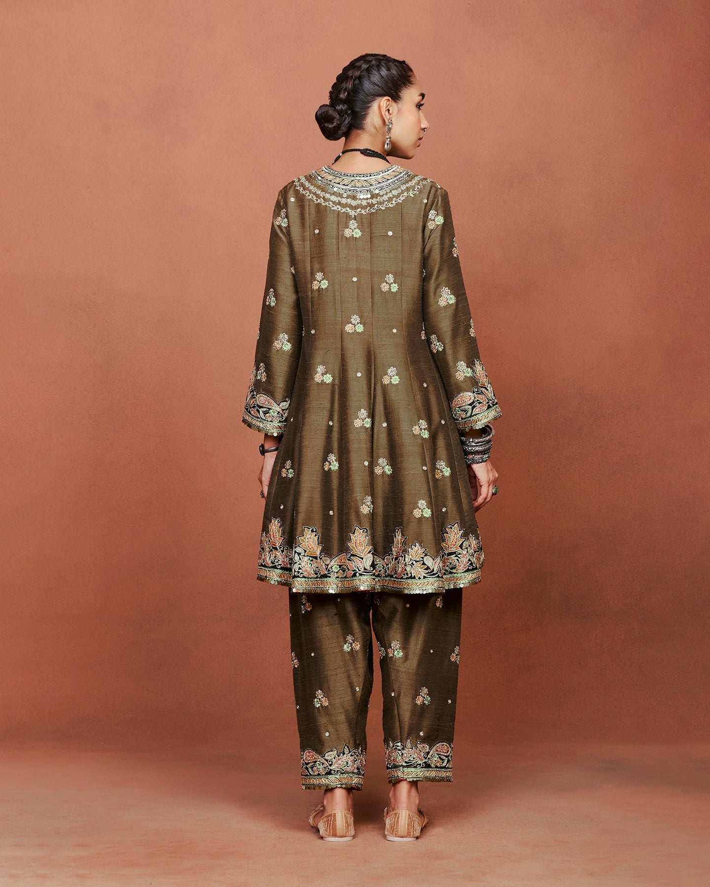 Kohra Short Anarkali Set