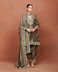 Kohra Short Anarkali Set