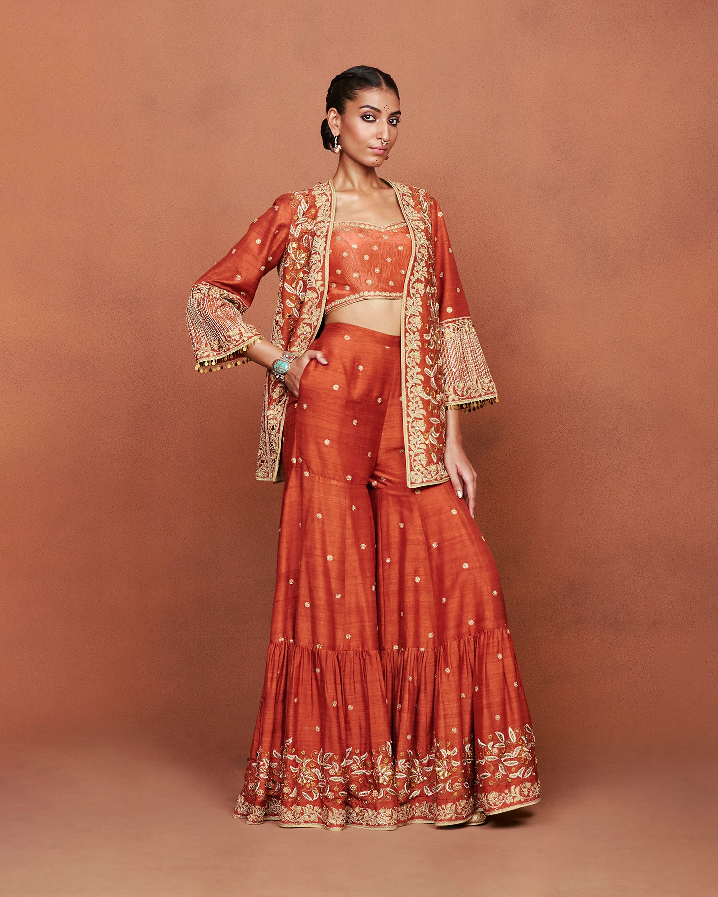 Zaiba Gharara Set