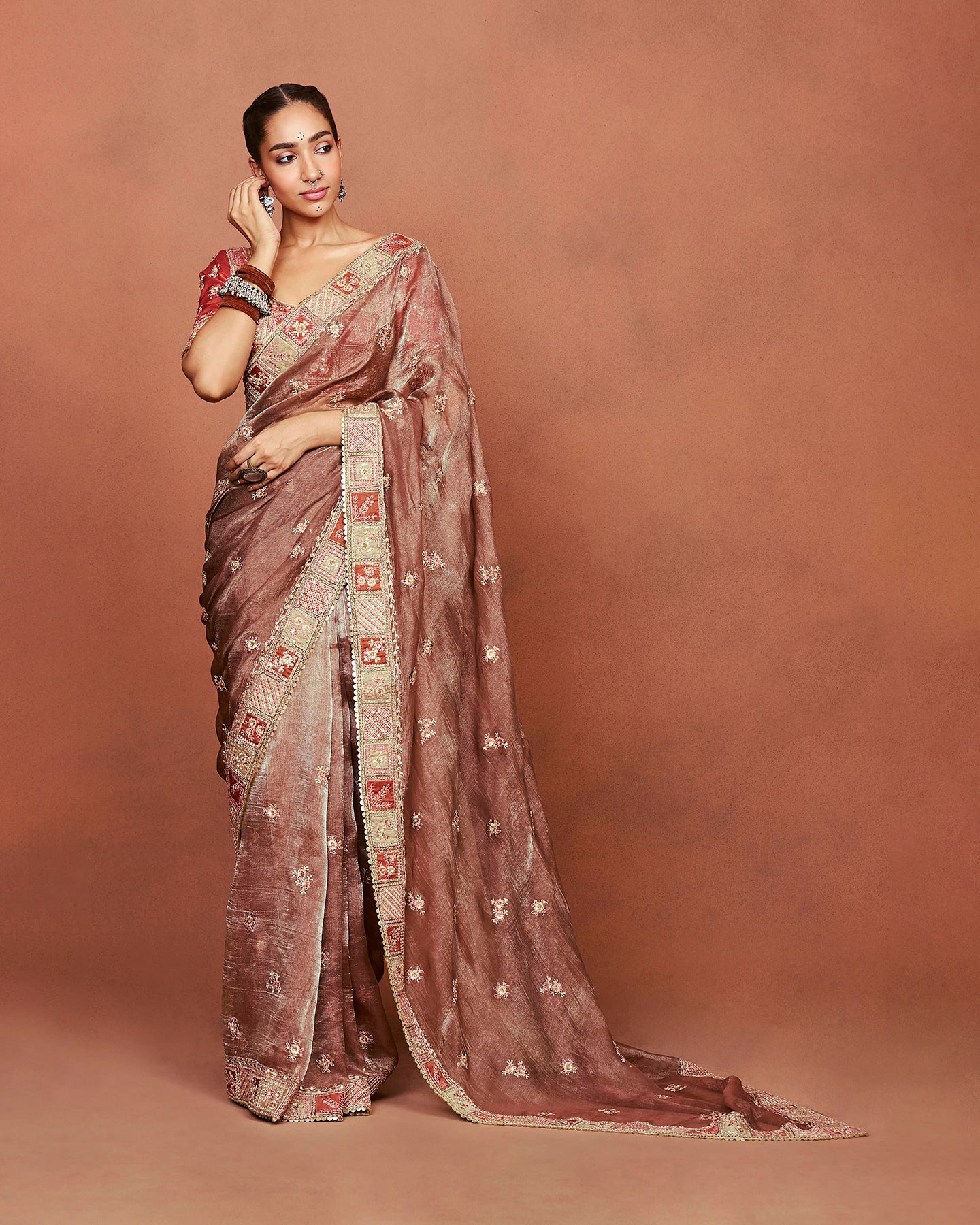 Bhuri Saree Set