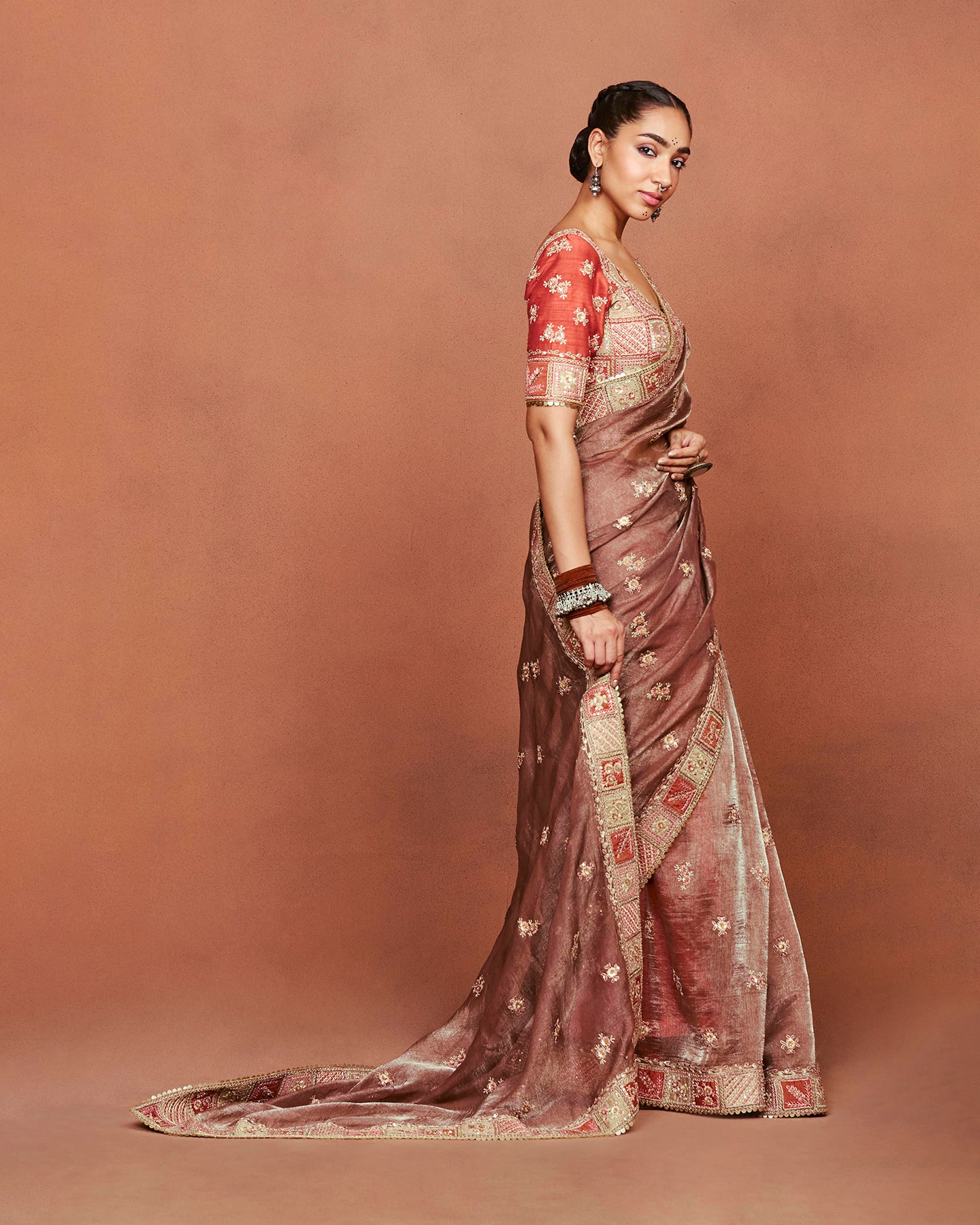 Bhuri Saree Set