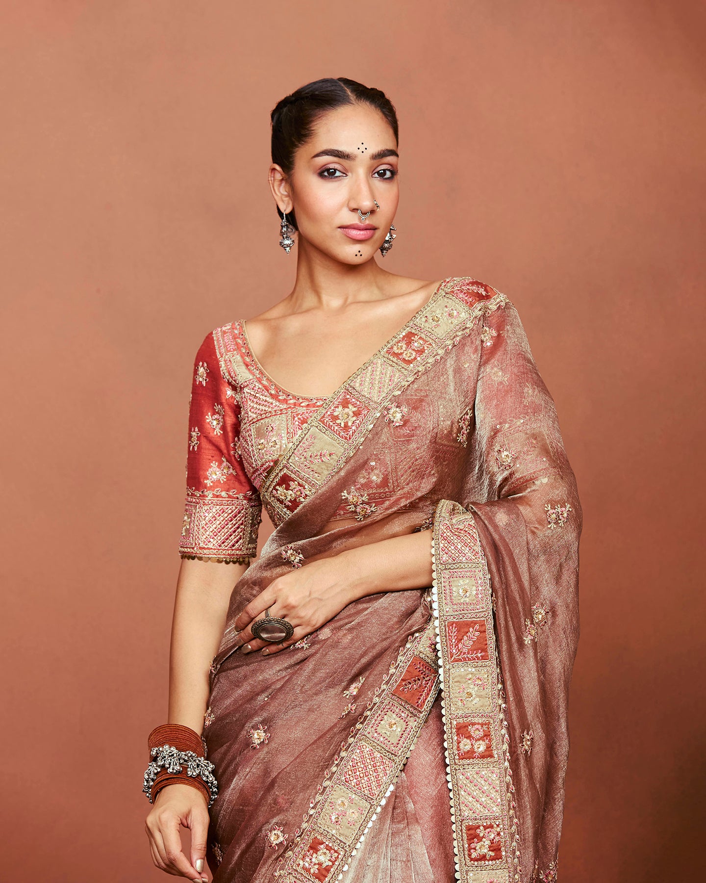 Bhuri Saree Set