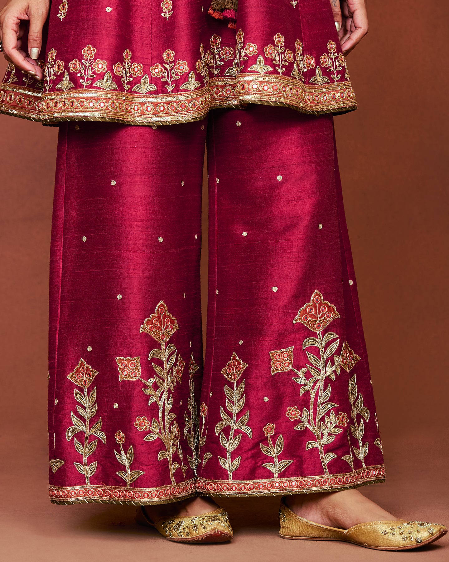 Zaavia Short Anarkali Set