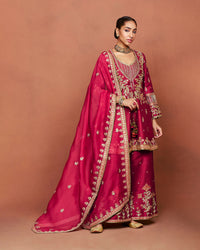 Zaavia Short Anarkali Set