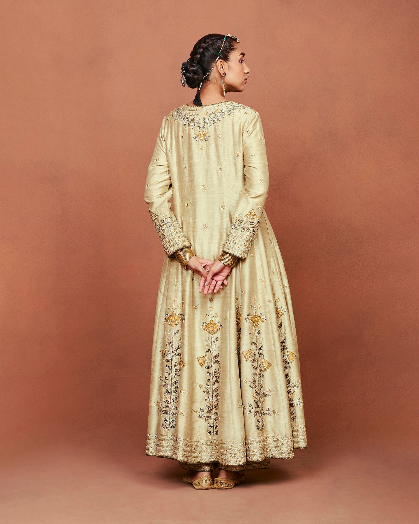 Zulekha Long Anarkali Set