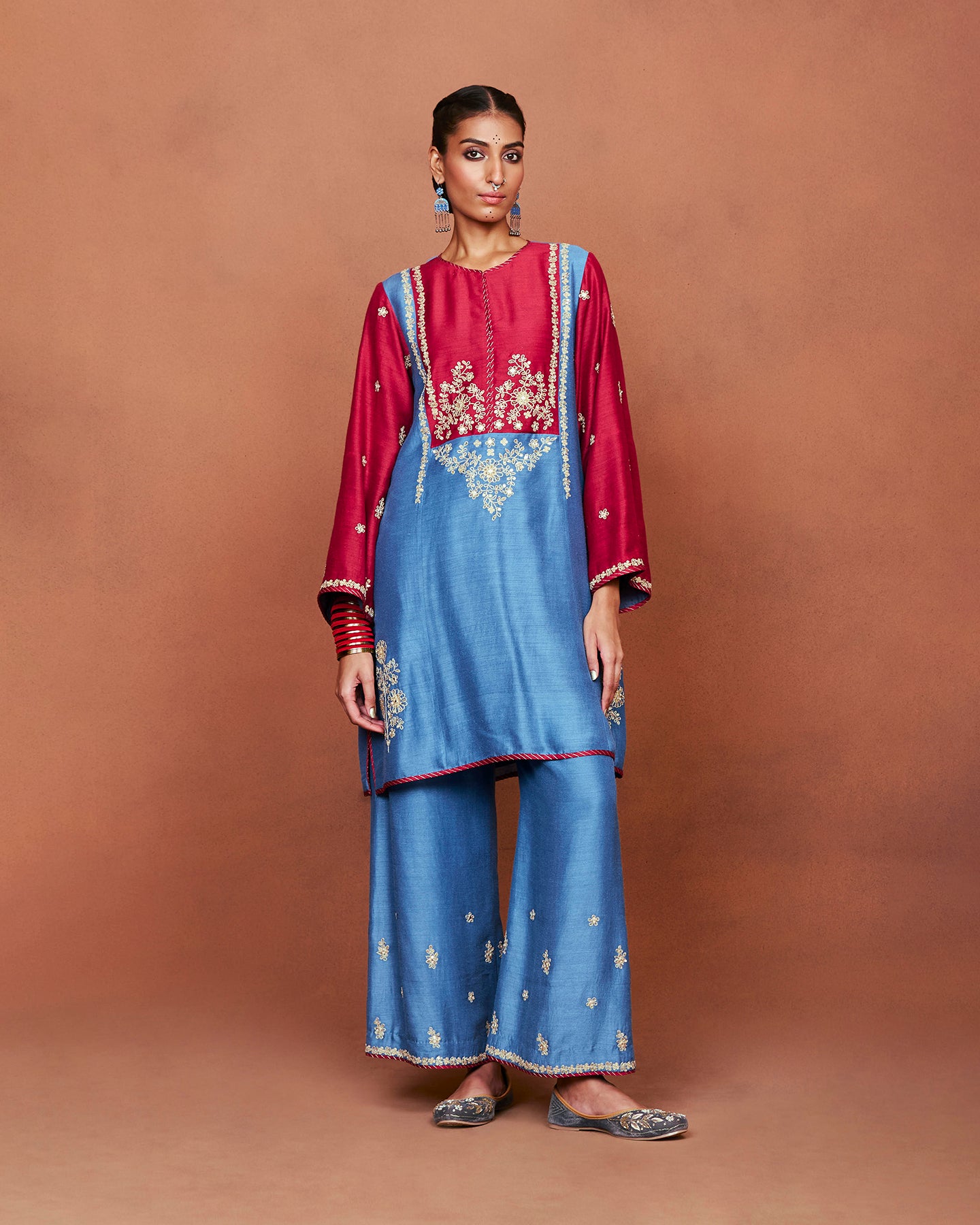 Kai Blue Tunic Set
