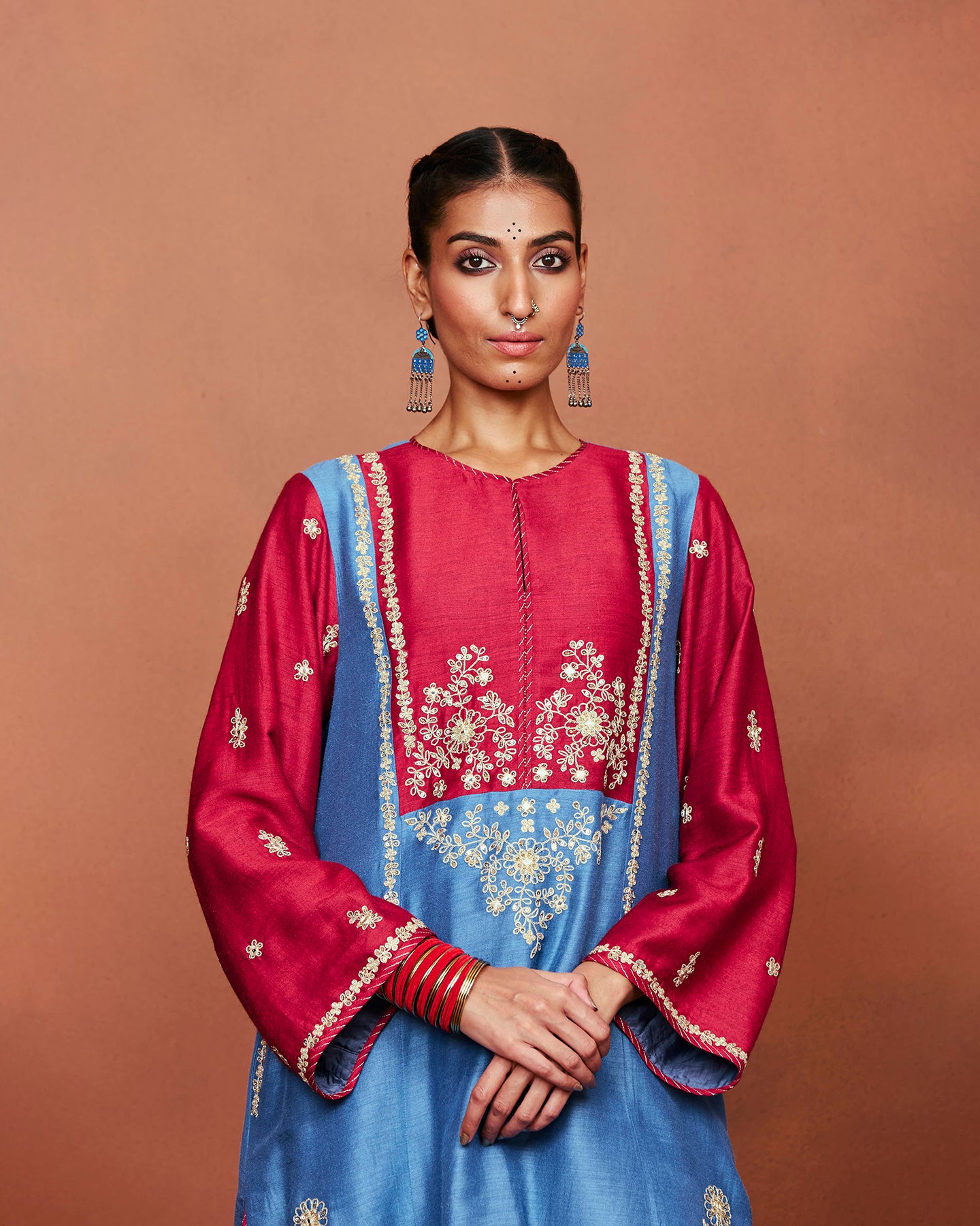 Kai Blue Tunic Set