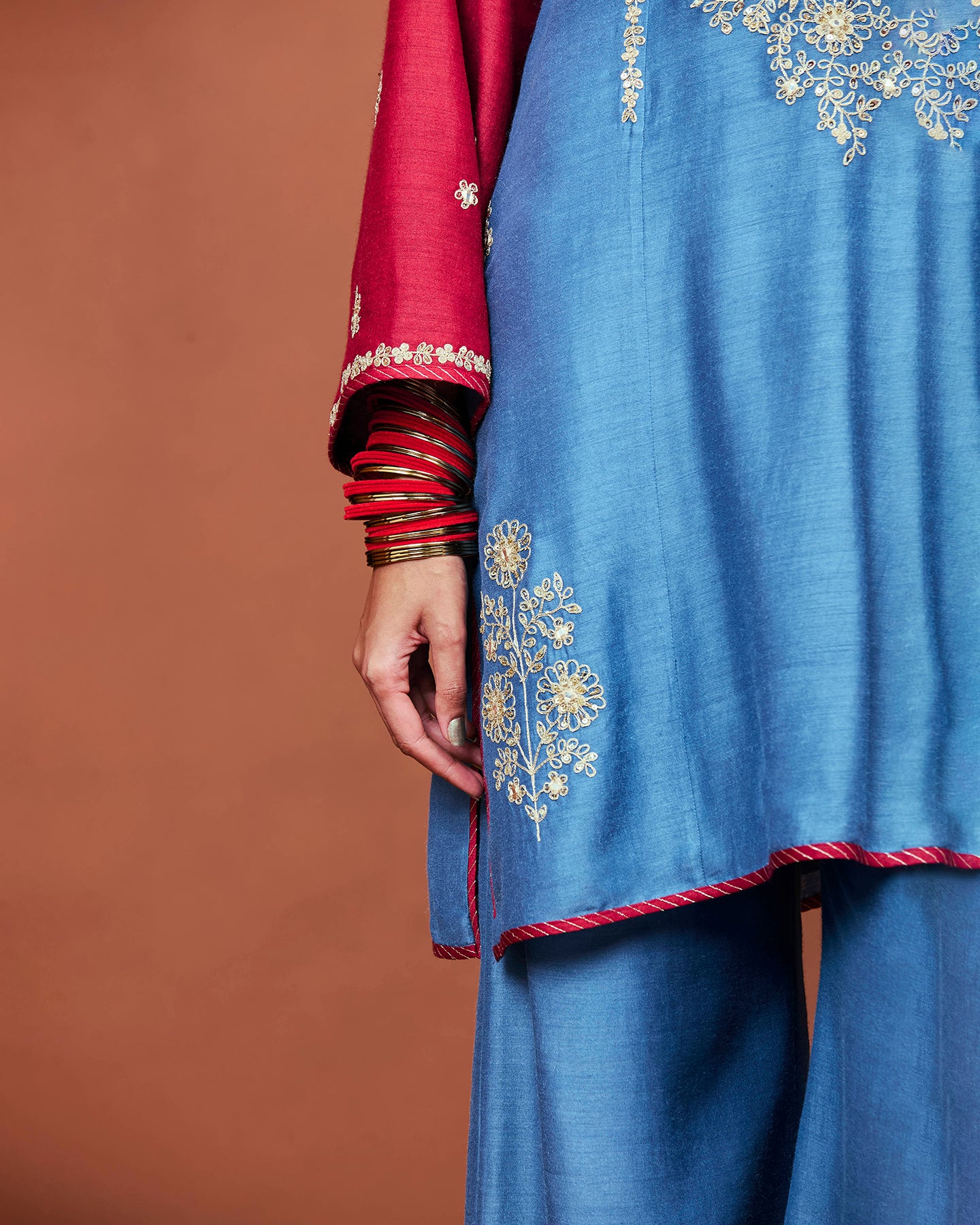 Kai Blue Tunic Set