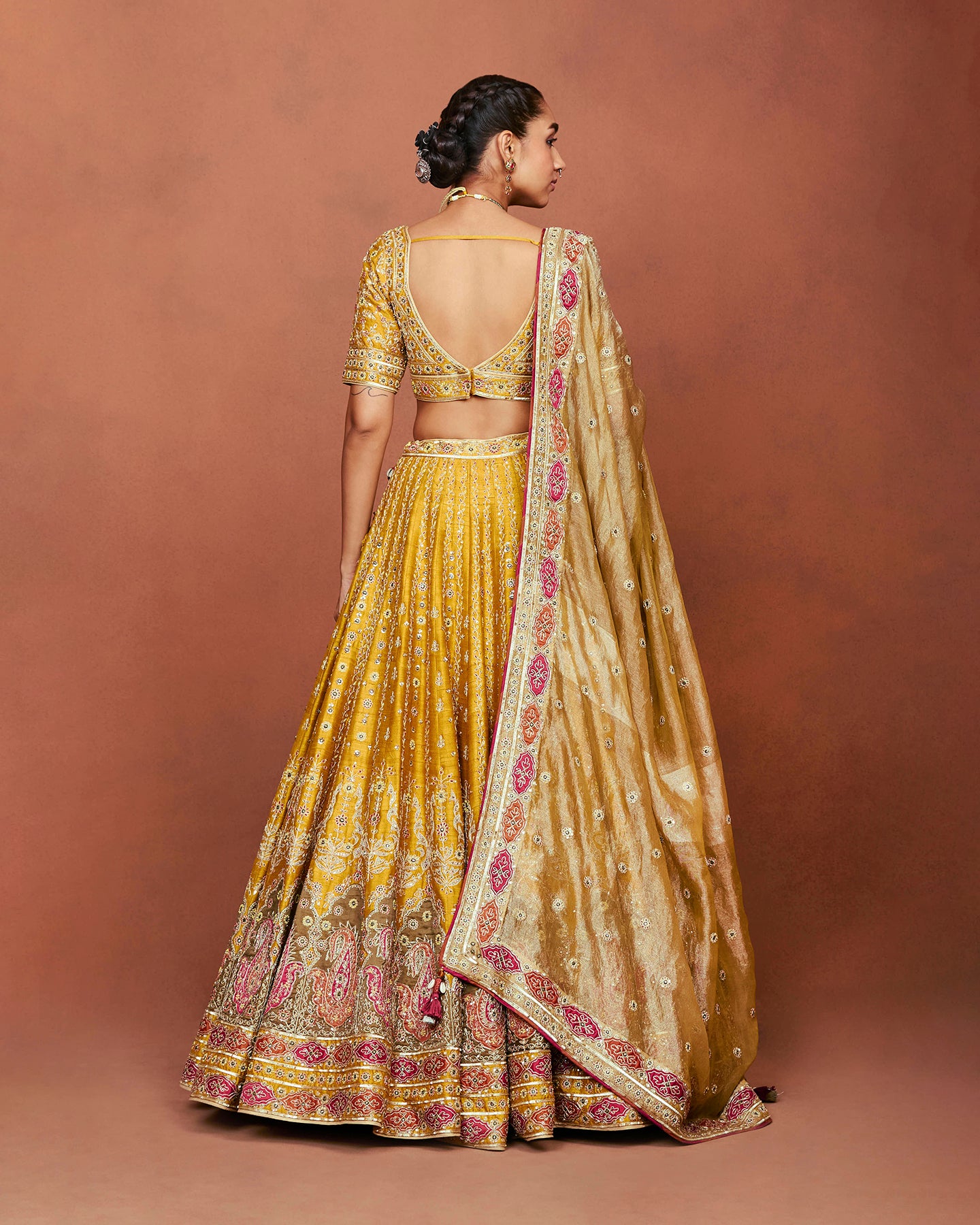 Rajbai Lehenga Set