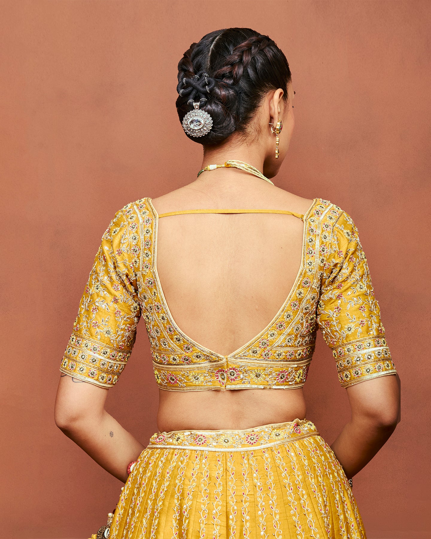 Rajbai Lehenga Set