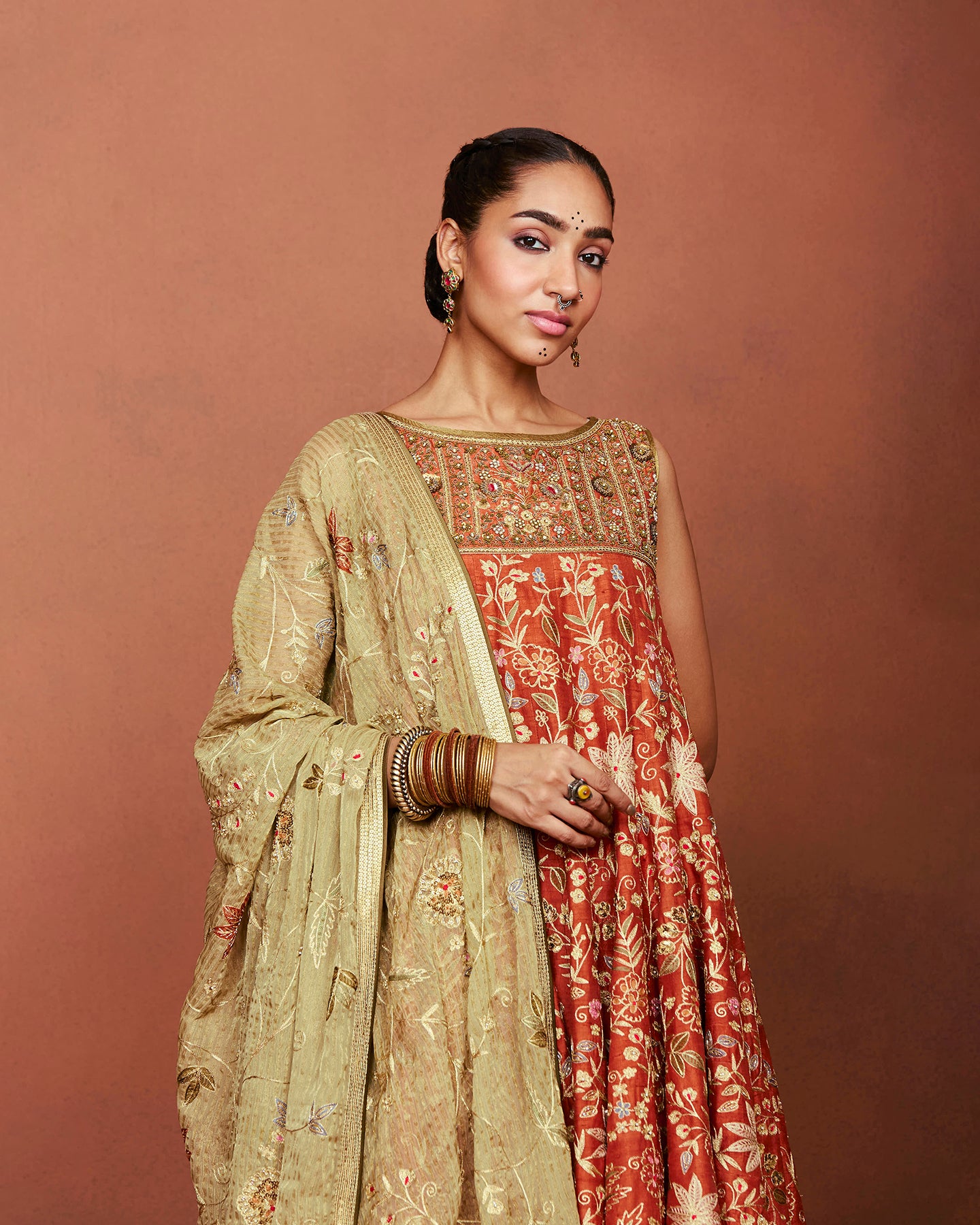Rishma Short Anarkali Set