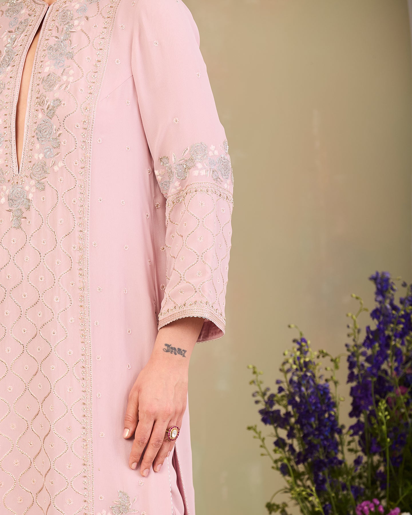 Zora Long Kurta Set