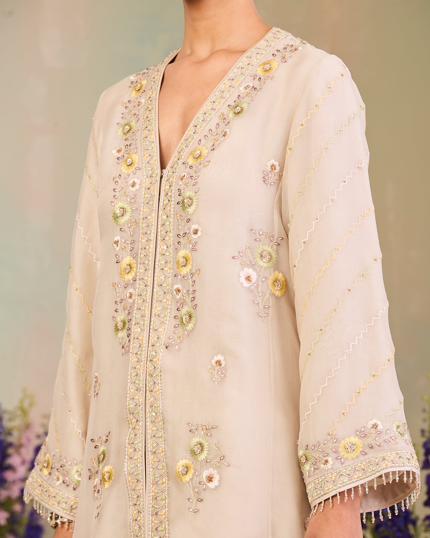 afiya long kurta set
