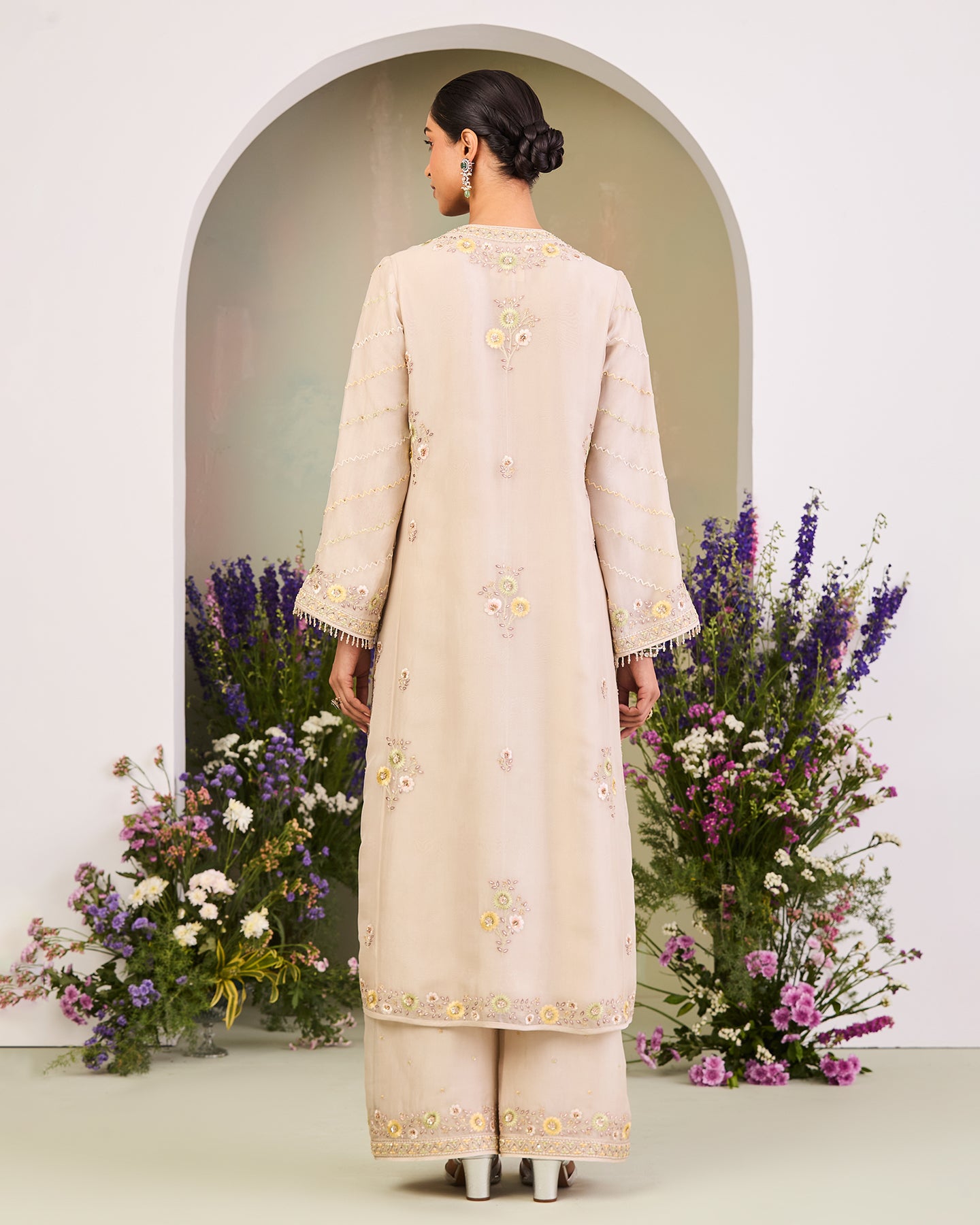 afiya long kurta set