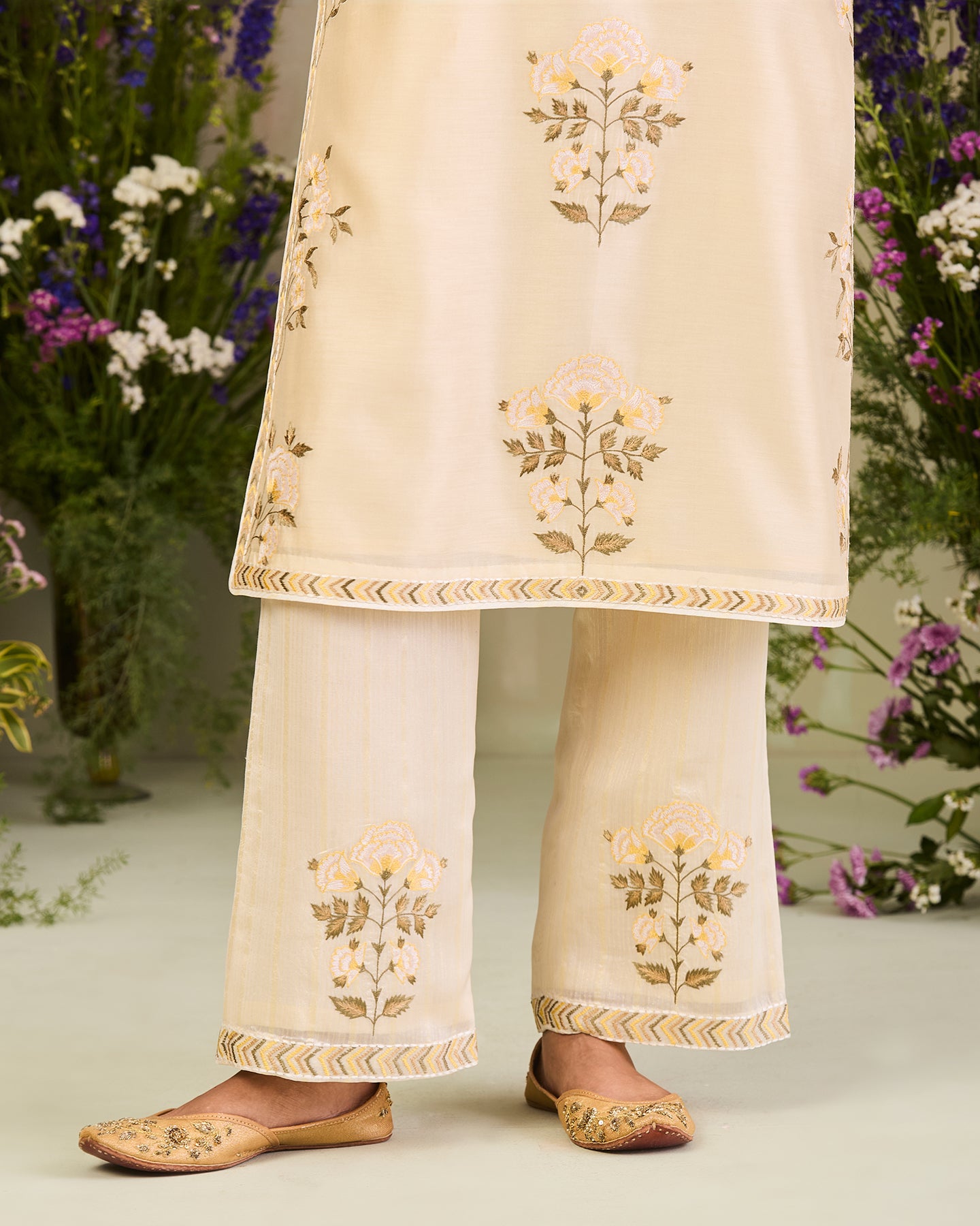 riva long kurta set