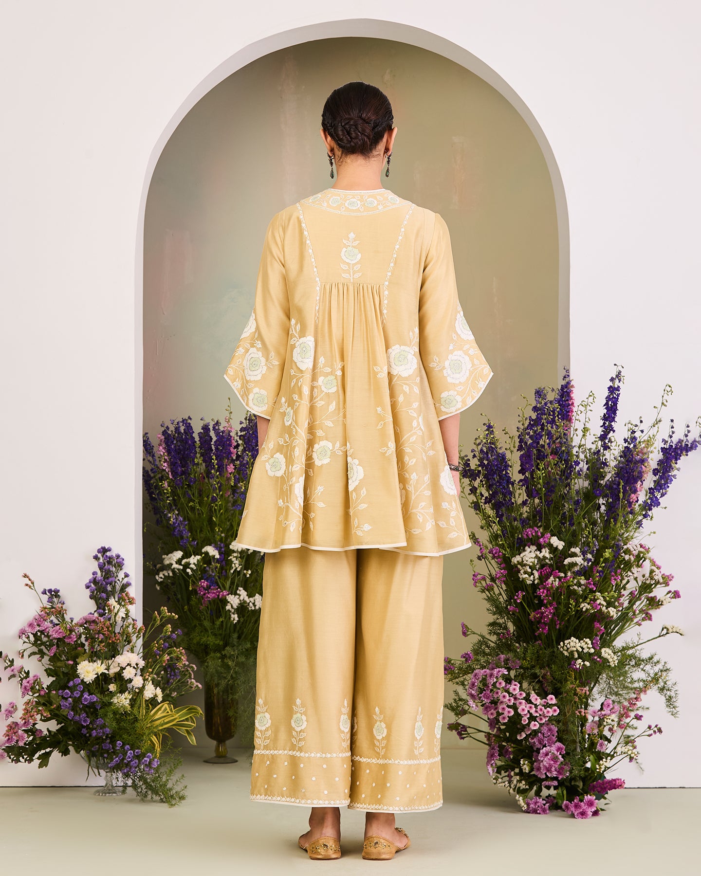 kenza short kurta set