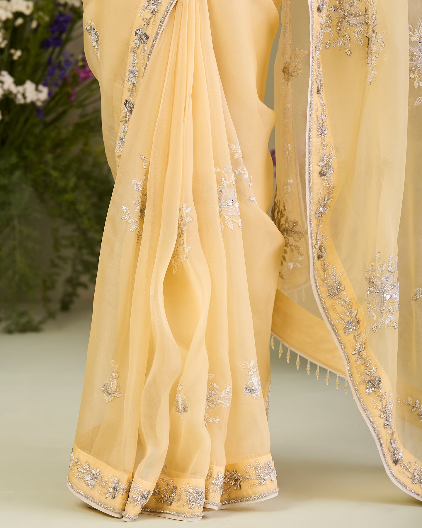 zara saree set