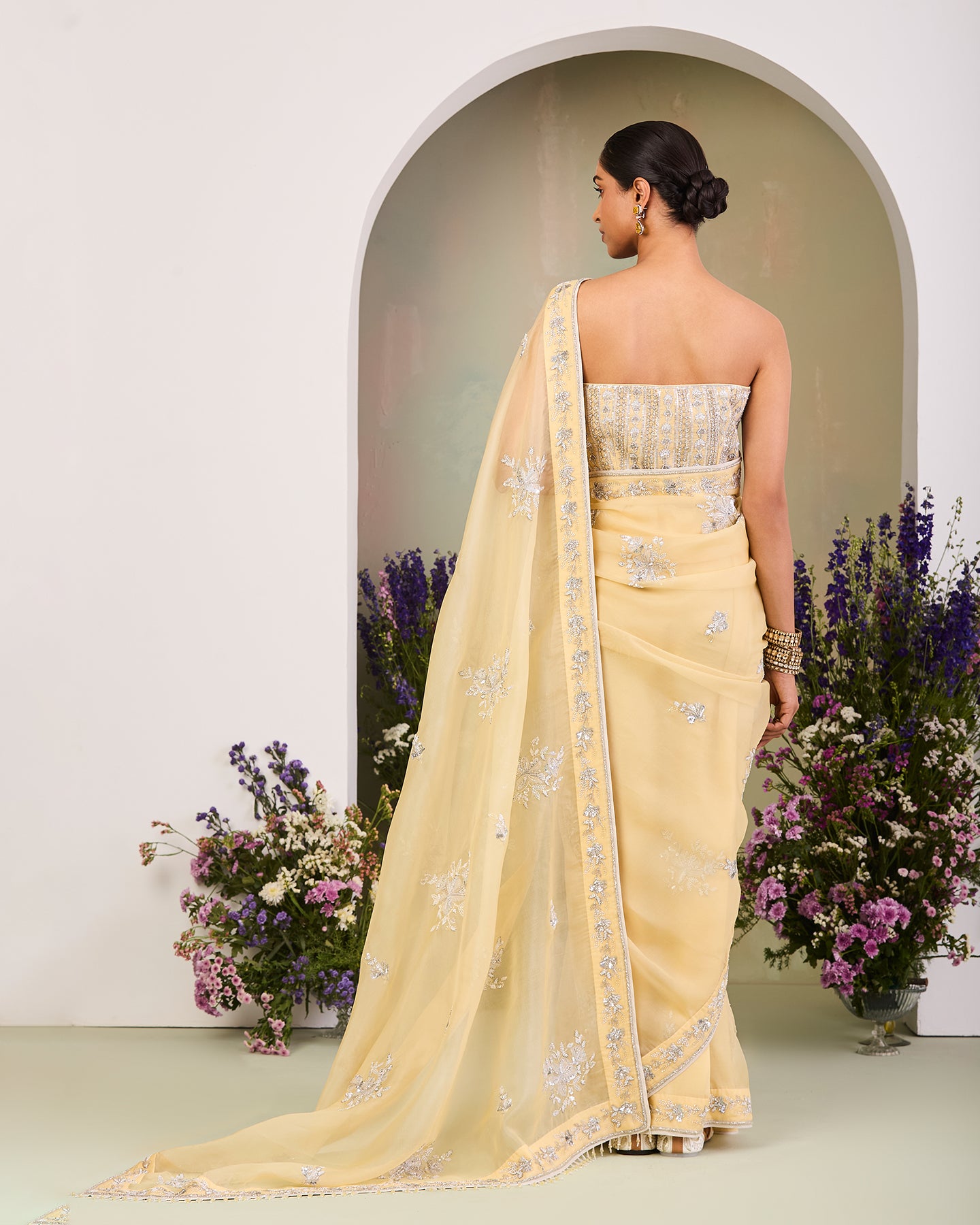 zara saree set