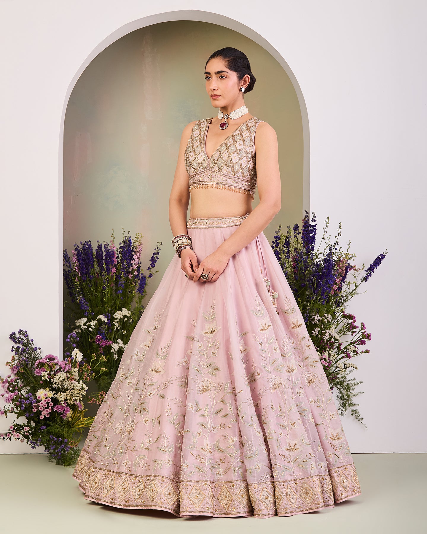 sahar lehenga set