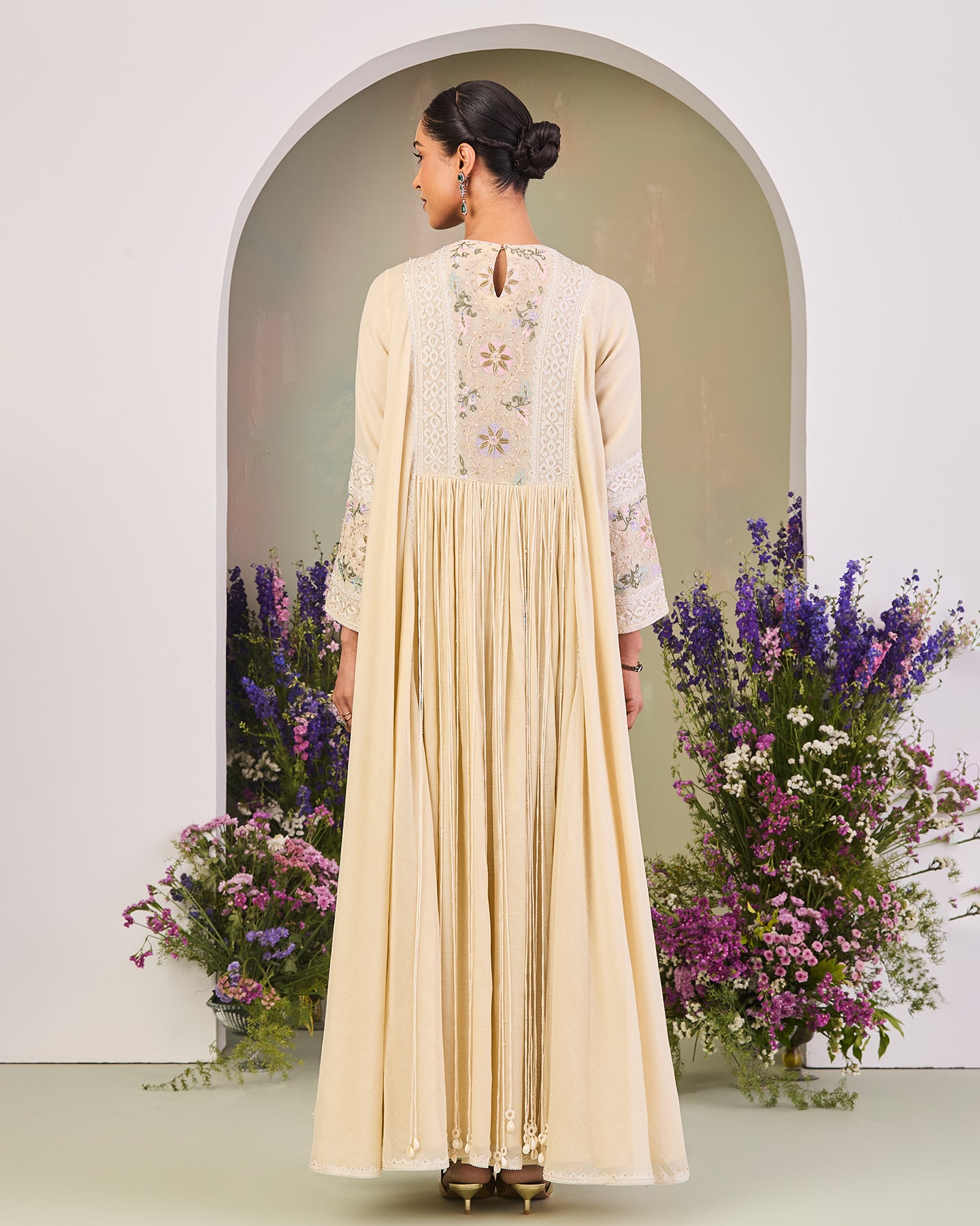 Simrat Long Anarkali Set