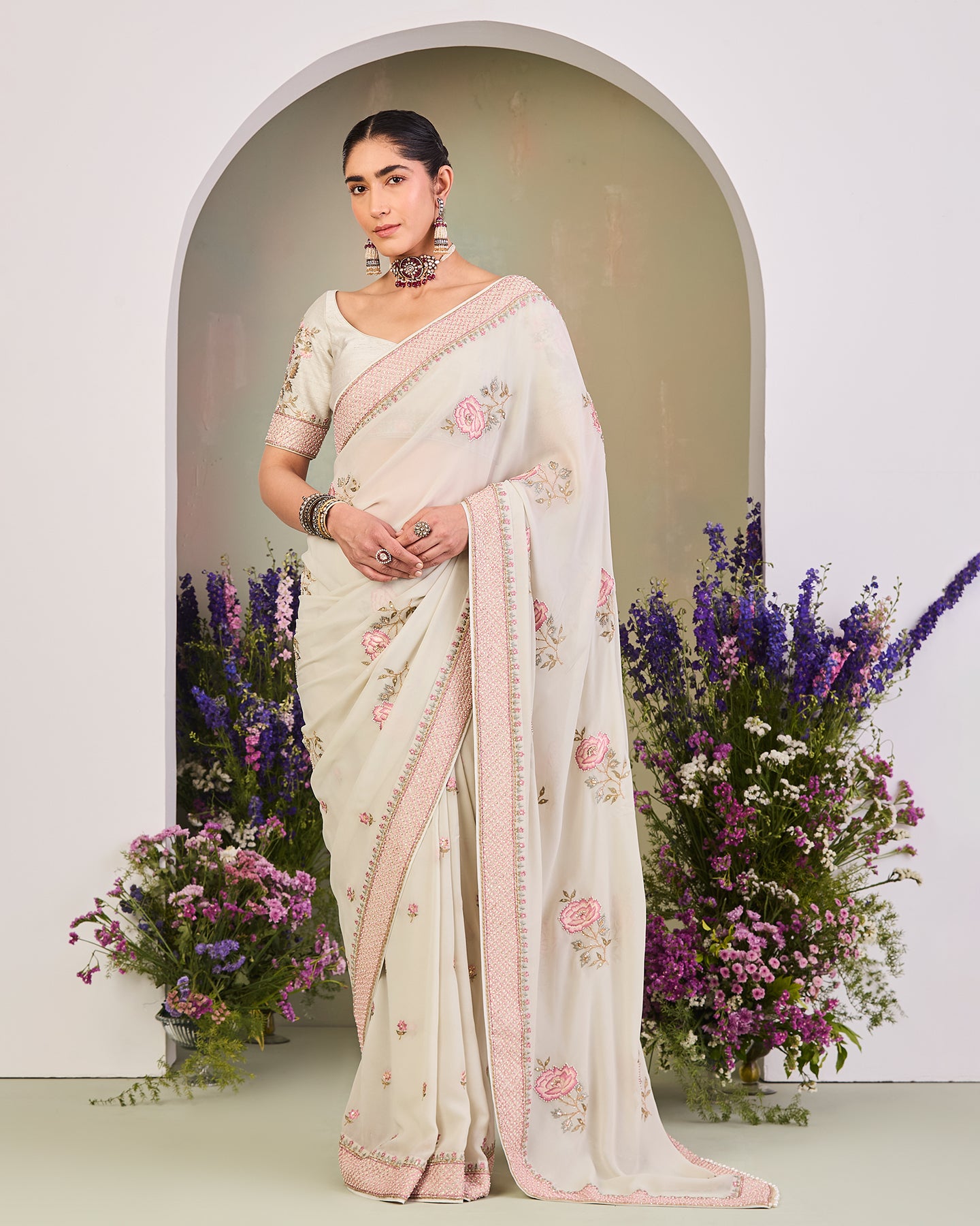 Nazia Saree Set