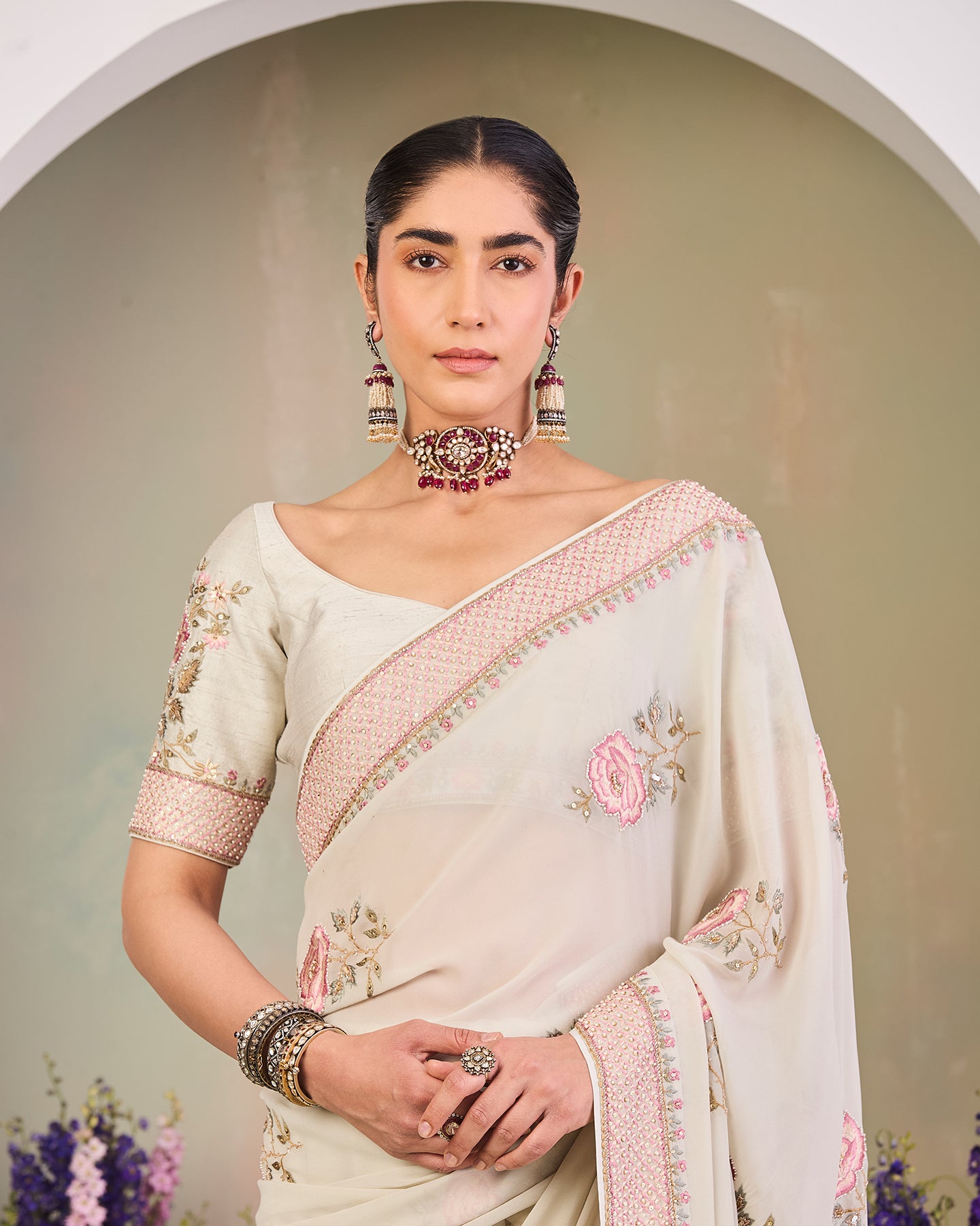 Nazia Saree Set