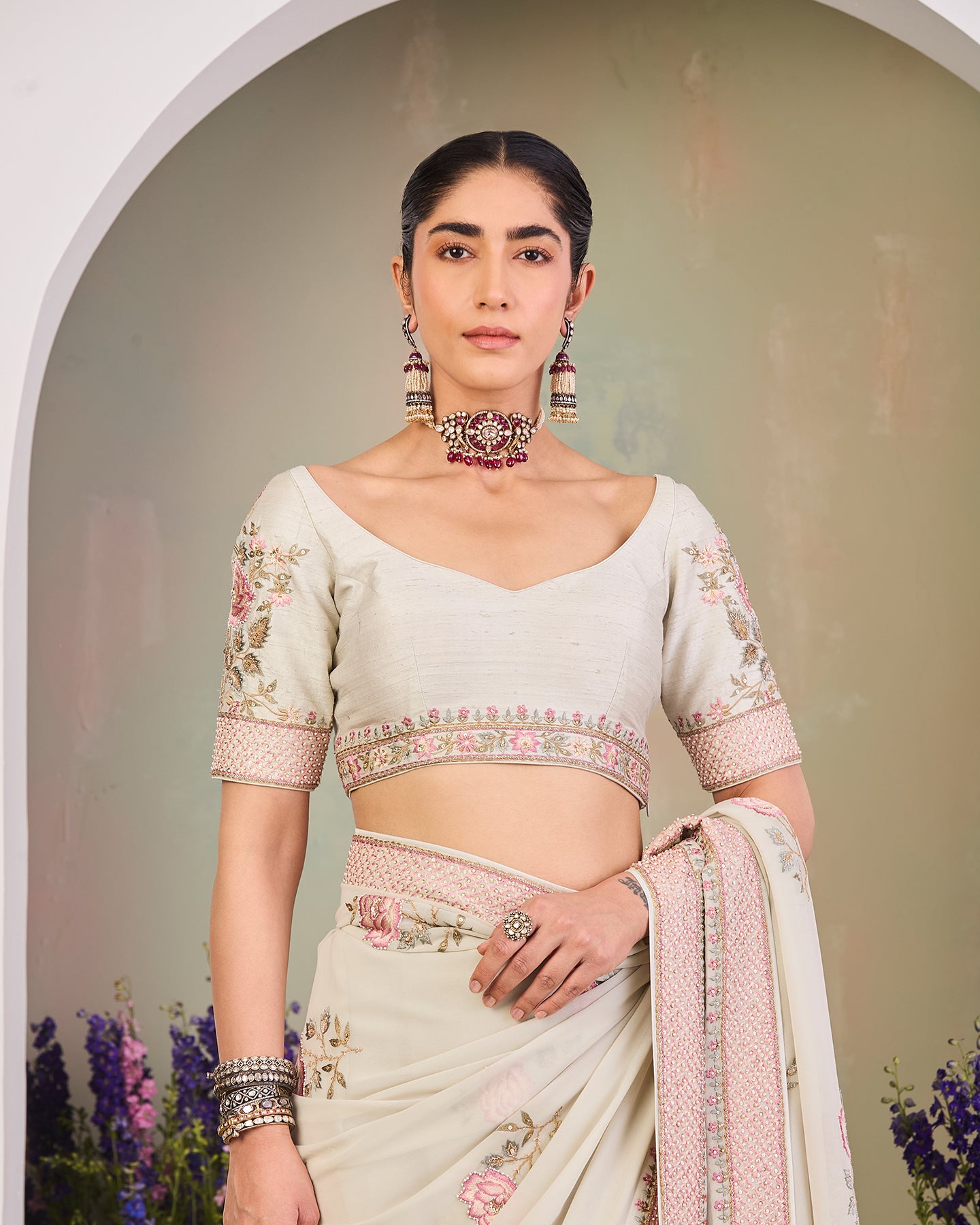 Nazia Saree Set