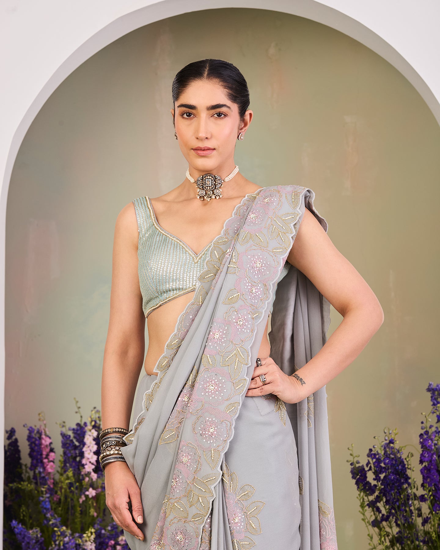 Aeeba Saree Set